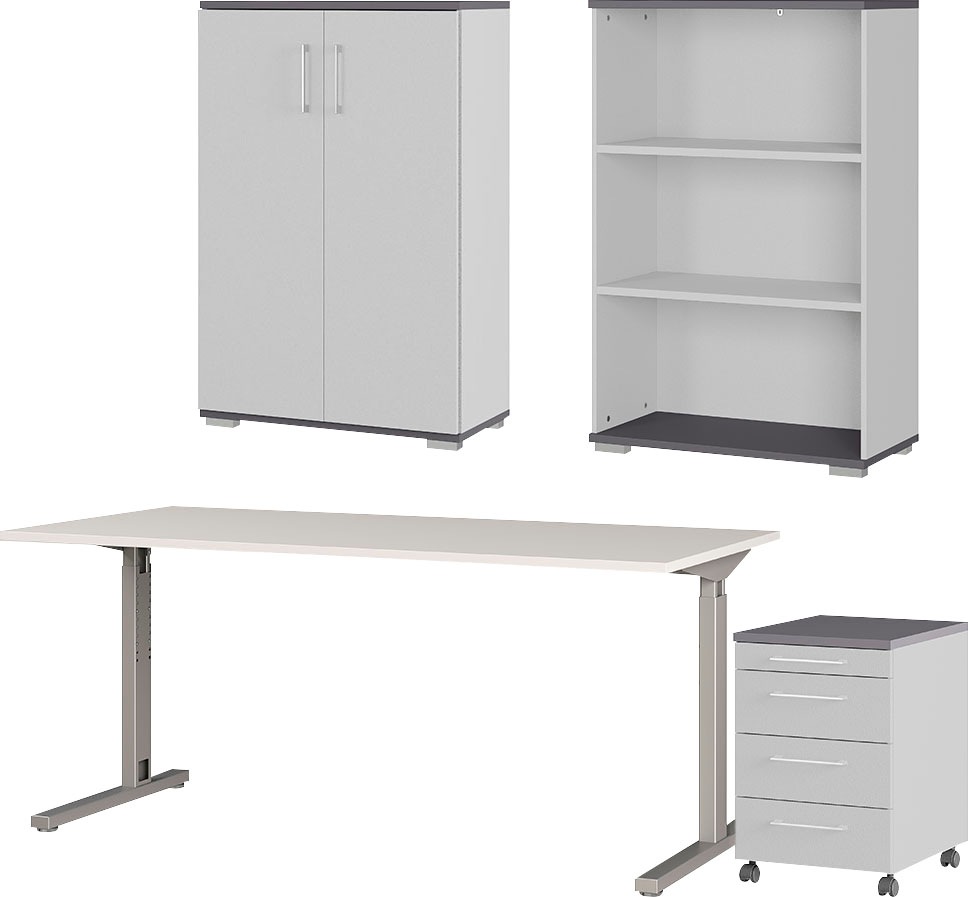 Image of GERMANIA Büromöbel-Set »GW-Profi 2.0«, (Set, 4 St.) bei Ackermann Versand Schweiz