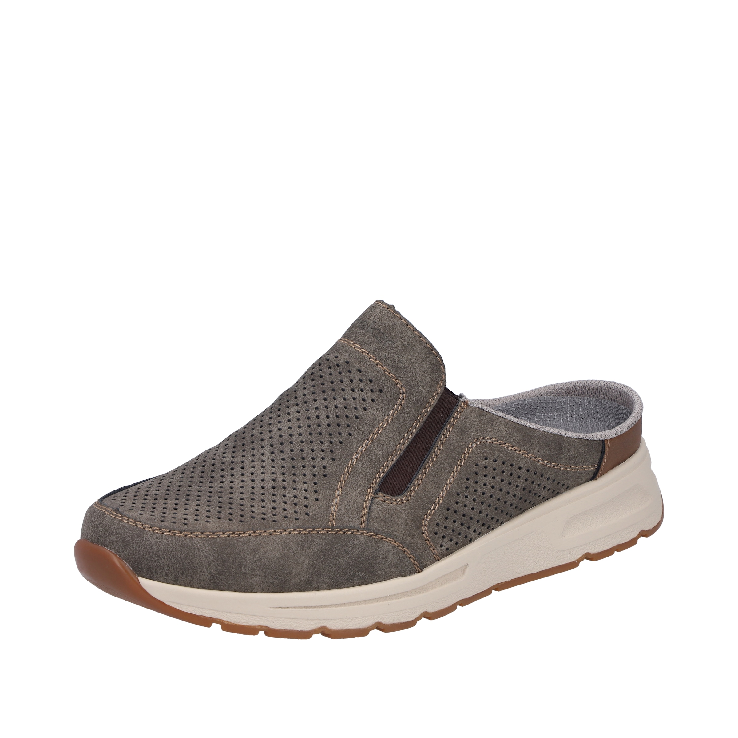 Rieker 1100000002199  Sommerschuh, Hausschuh mit seitlichen Stretcheinsätzen