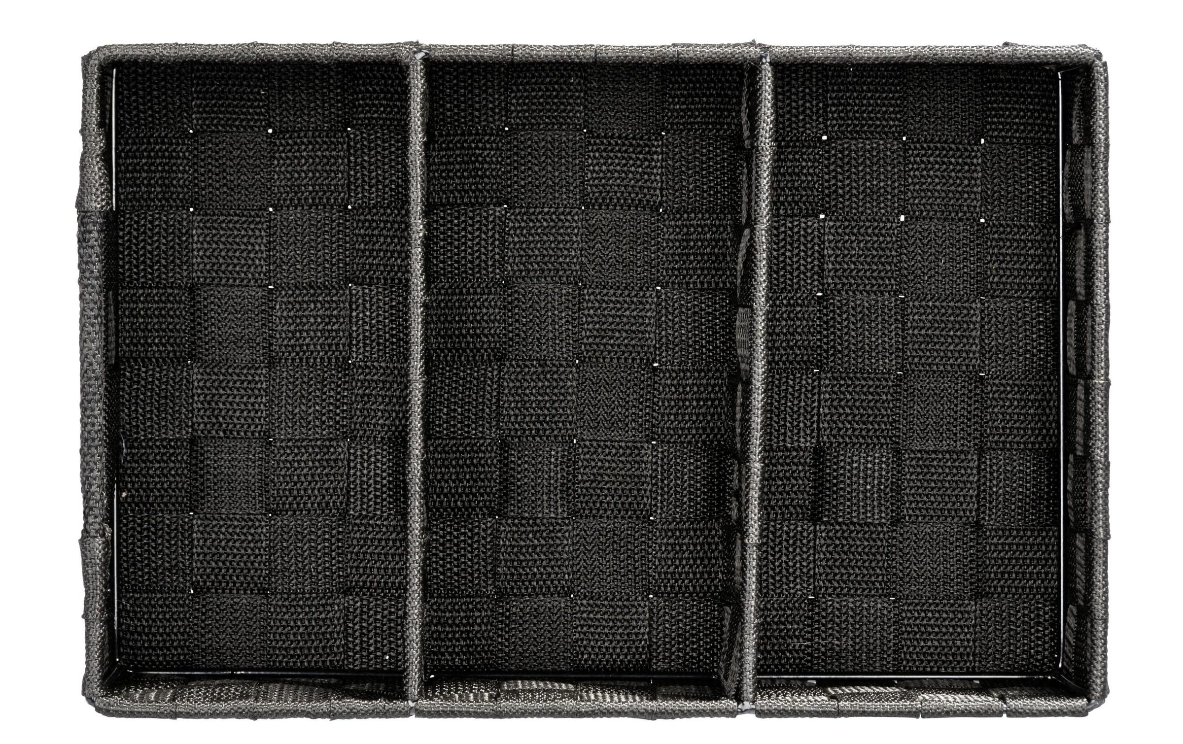 WENKO Aufbewahrungskorb »Adria mit Griff schwarz«