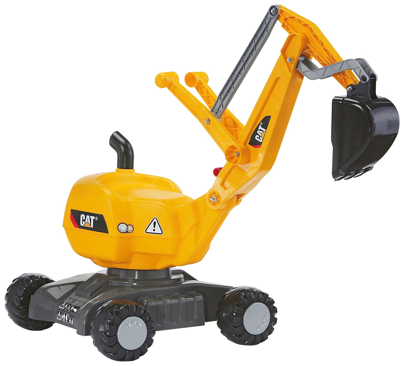 rolly toys® Spielzeug-Aufsitzbagger »Digger CAT« BxTxH: 43x102x74 cm
