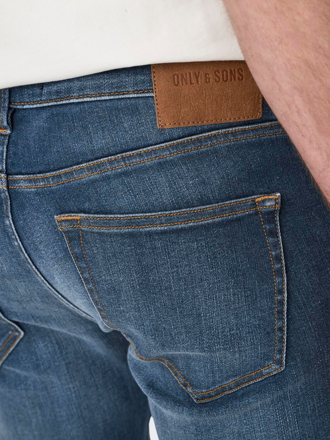 ONLY & SONS Jeans slim »OS ONSLOOM SLIM BLUE GREY 40« mit Destroyed Effekt