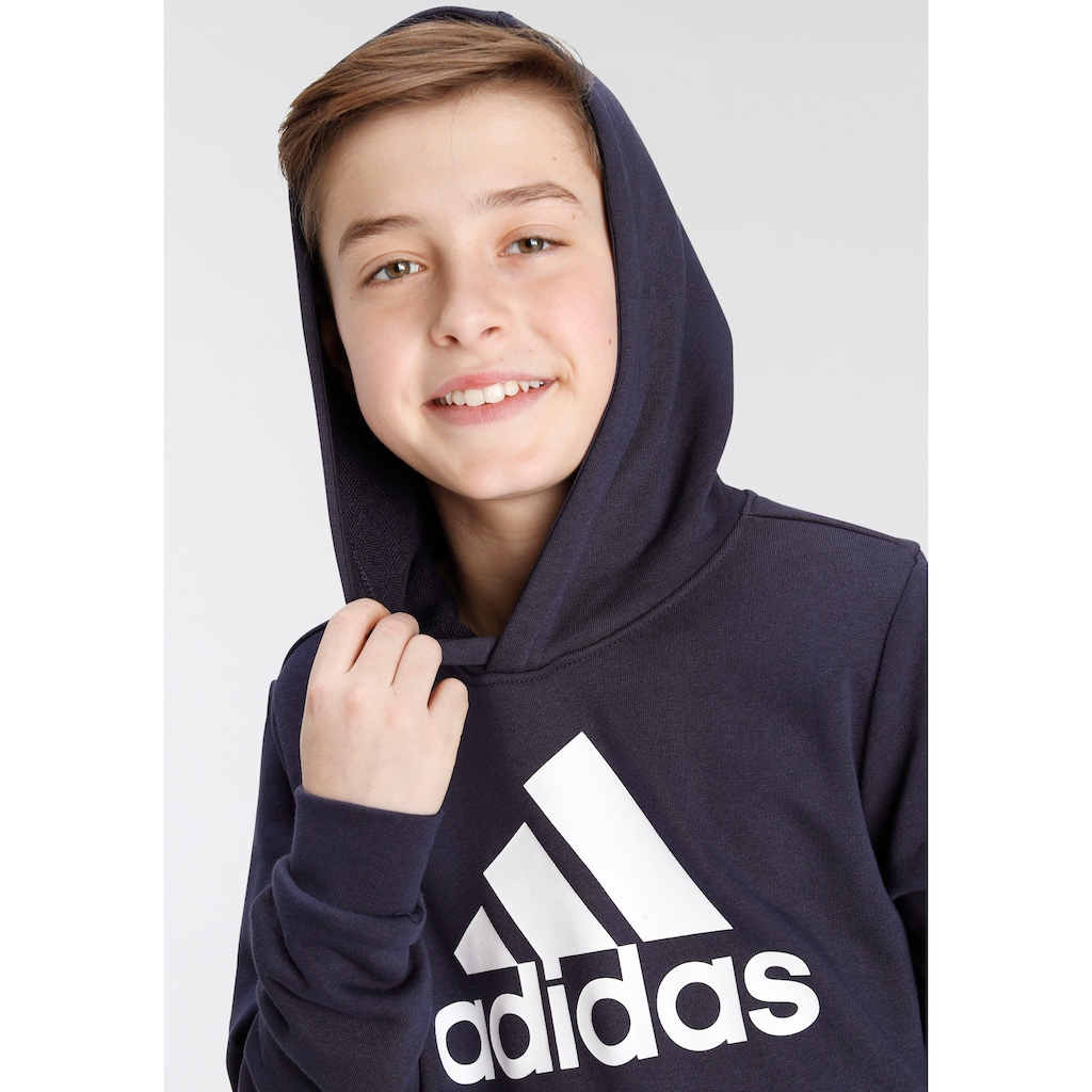 adidas Sportswear Kapuzensweatshirt »BIG LOGO ESSENTIALS COTTON HOODIE«