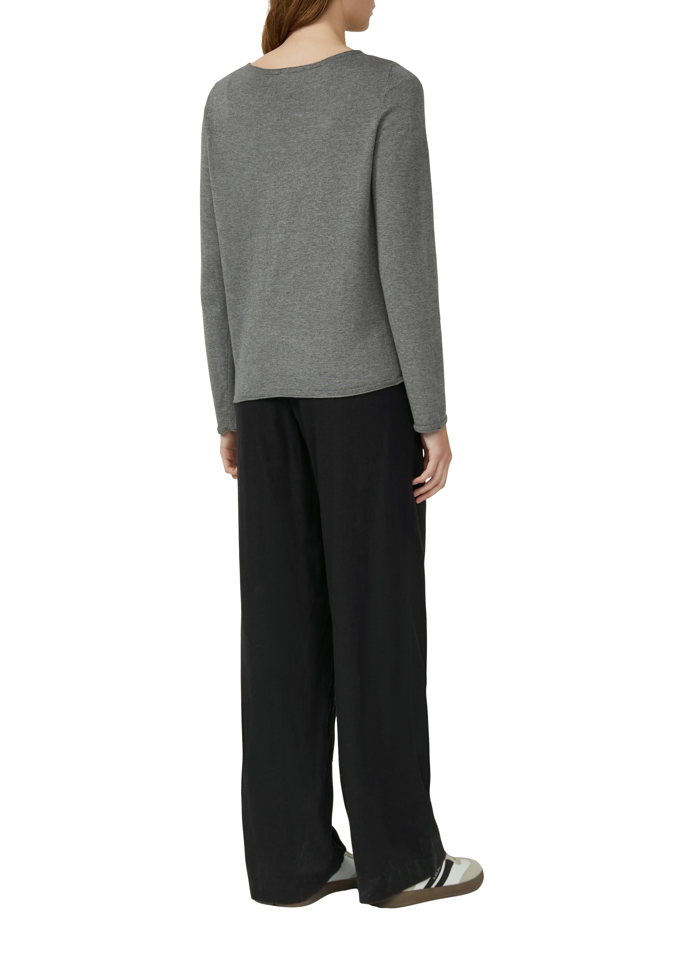 s.Oliver Langarmshirt, mit Rollkanten