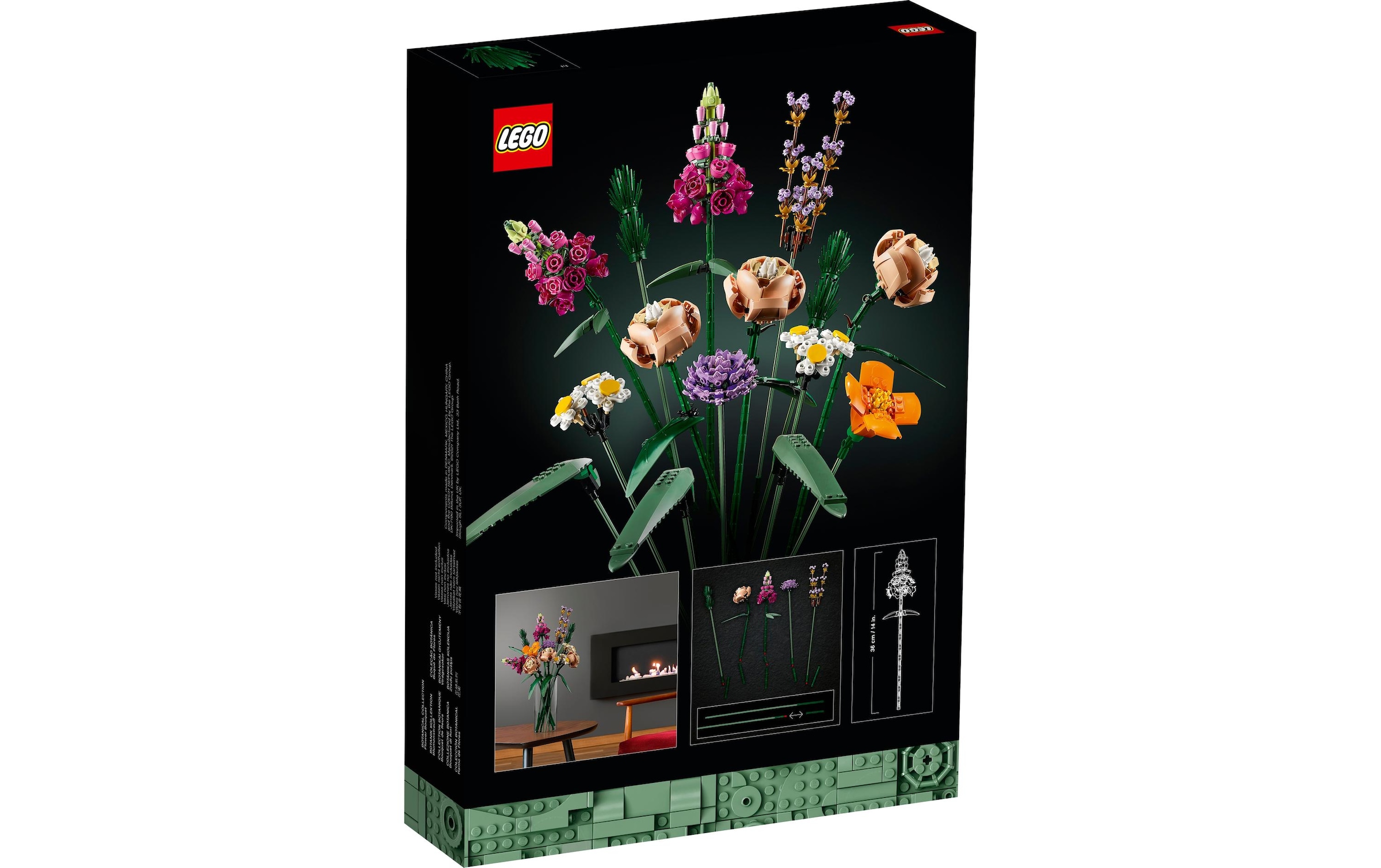 LEGO® Konstruktionsspielsteine »Blumenstrauss 10280«