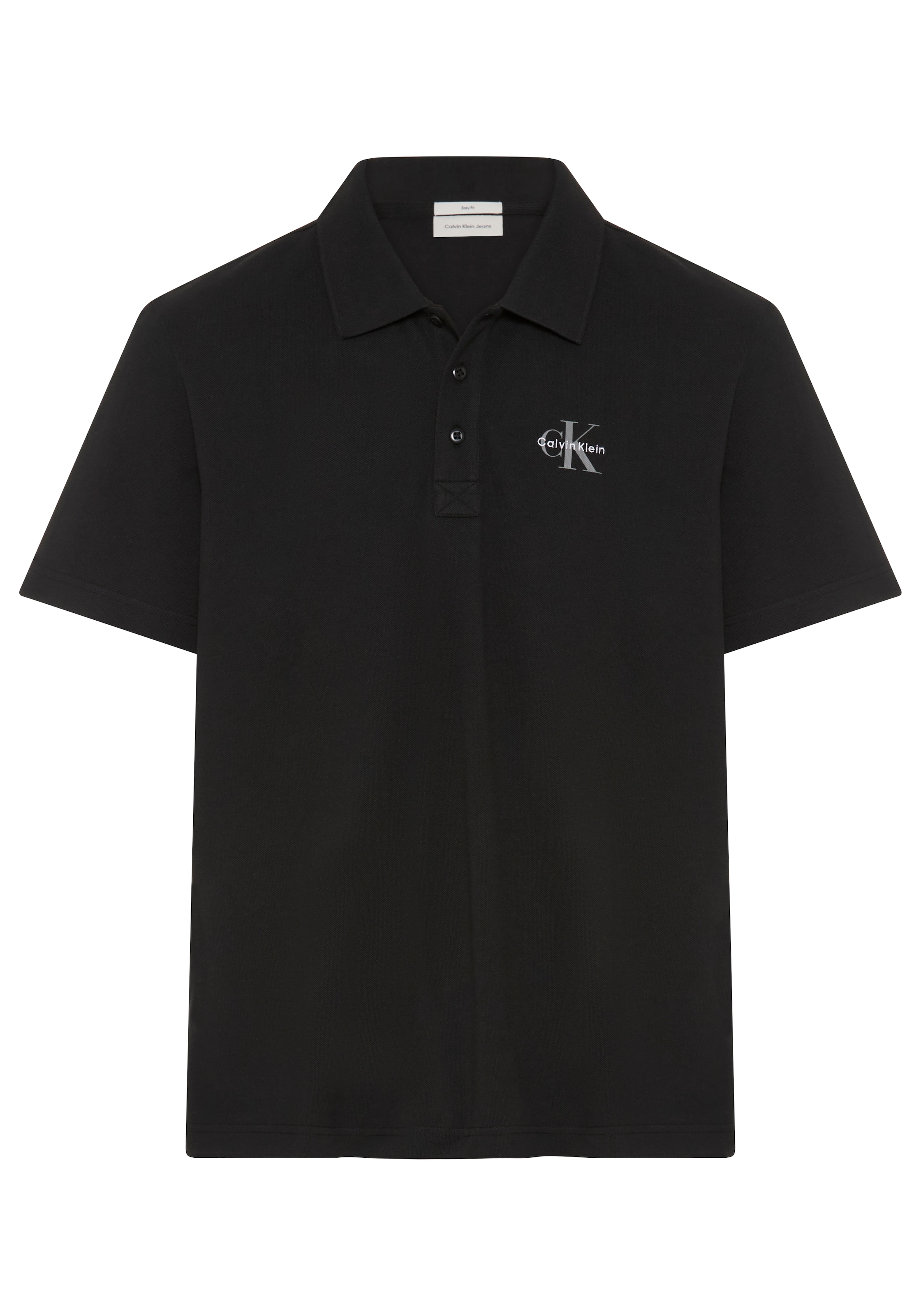 Calvin Klein Polo »EASY MONOLOGO CASUAL PIQUE« regular fit avec col polo