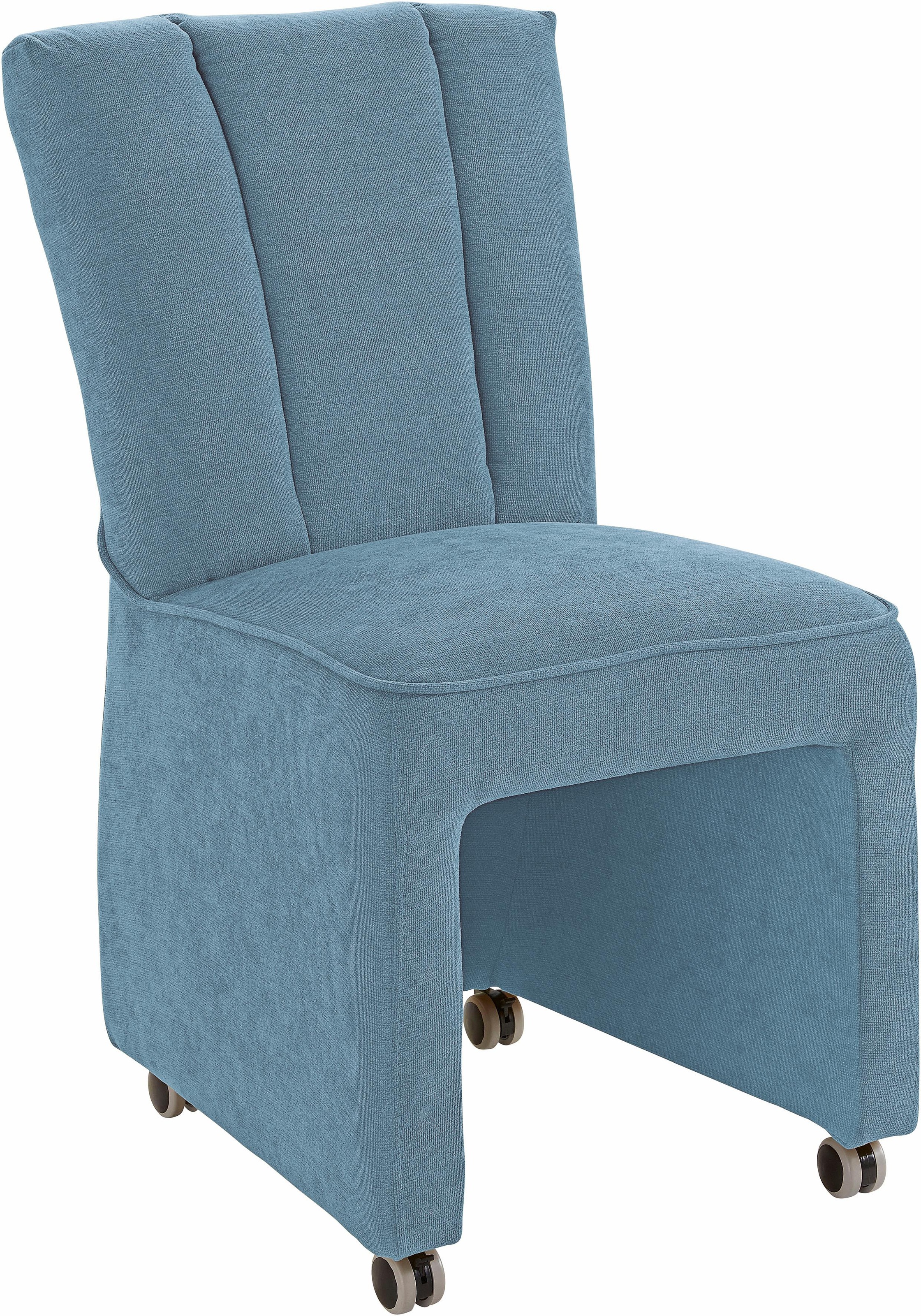 Image of exxpo - sofa fashion Sessel "Costa, Loungesessel, Hochlehnsessel, auf Rollen, Komfortsitzhöhe 53cm" kompakt und bequem, Breite 52 cm