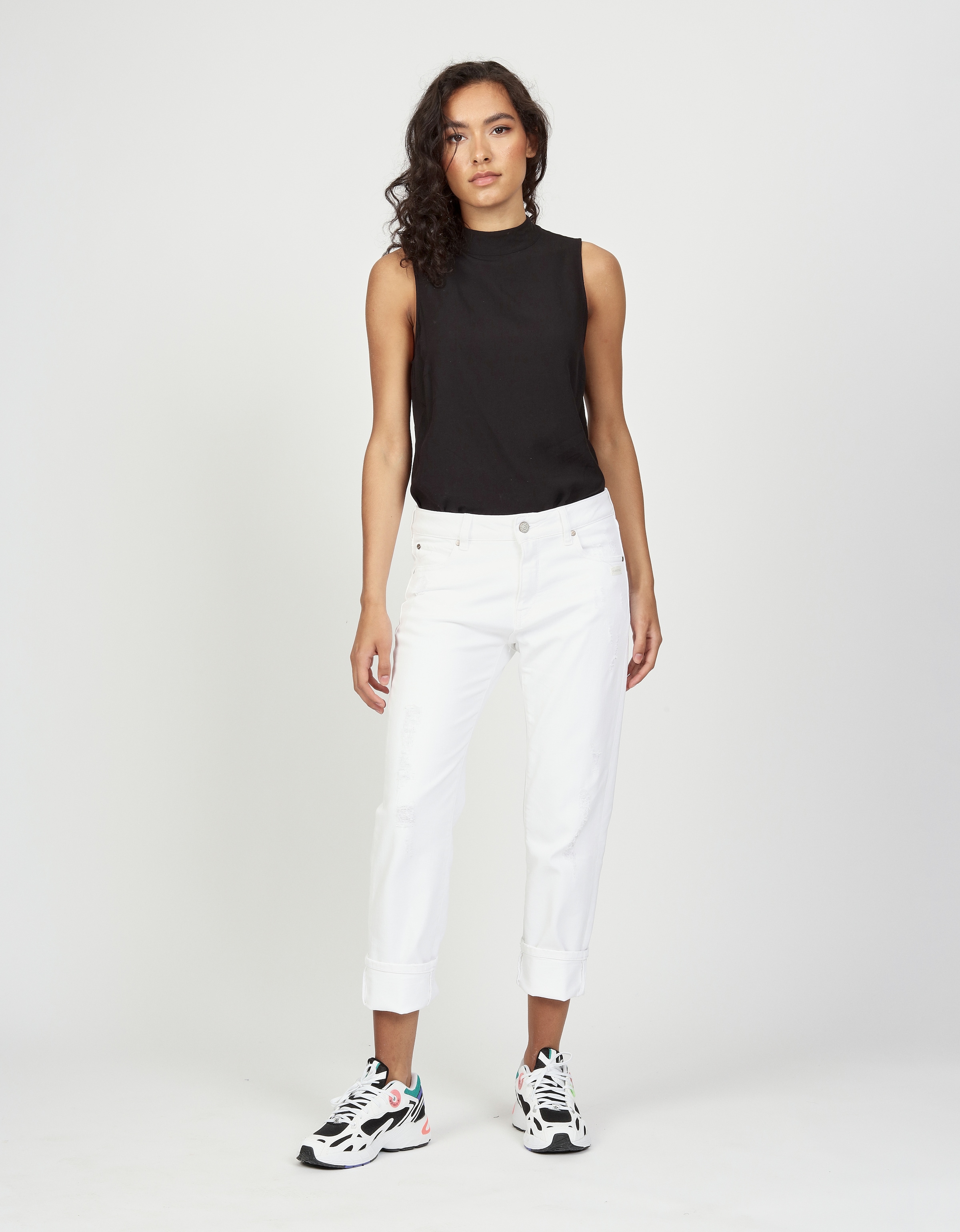 GANG Boyfriend-Jeans »94NADIA«, 5-Pocket Style mit Reissverschluss und Knopf
