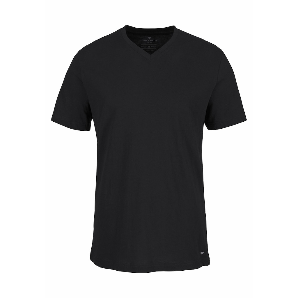 TOM TAILOR T-Shirt, (2er-Pack)