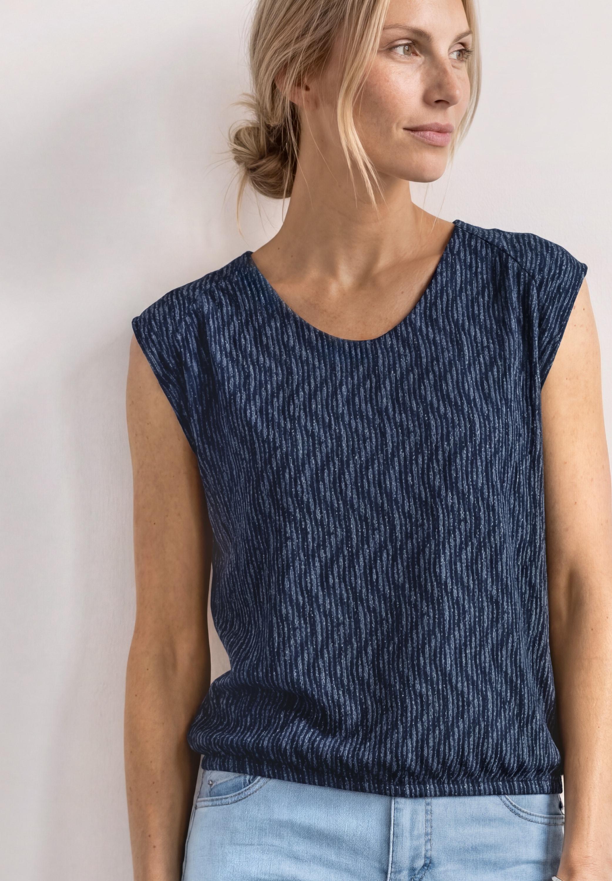 Image of STREET ONE Shirttop Sommertop mit Allover-Print