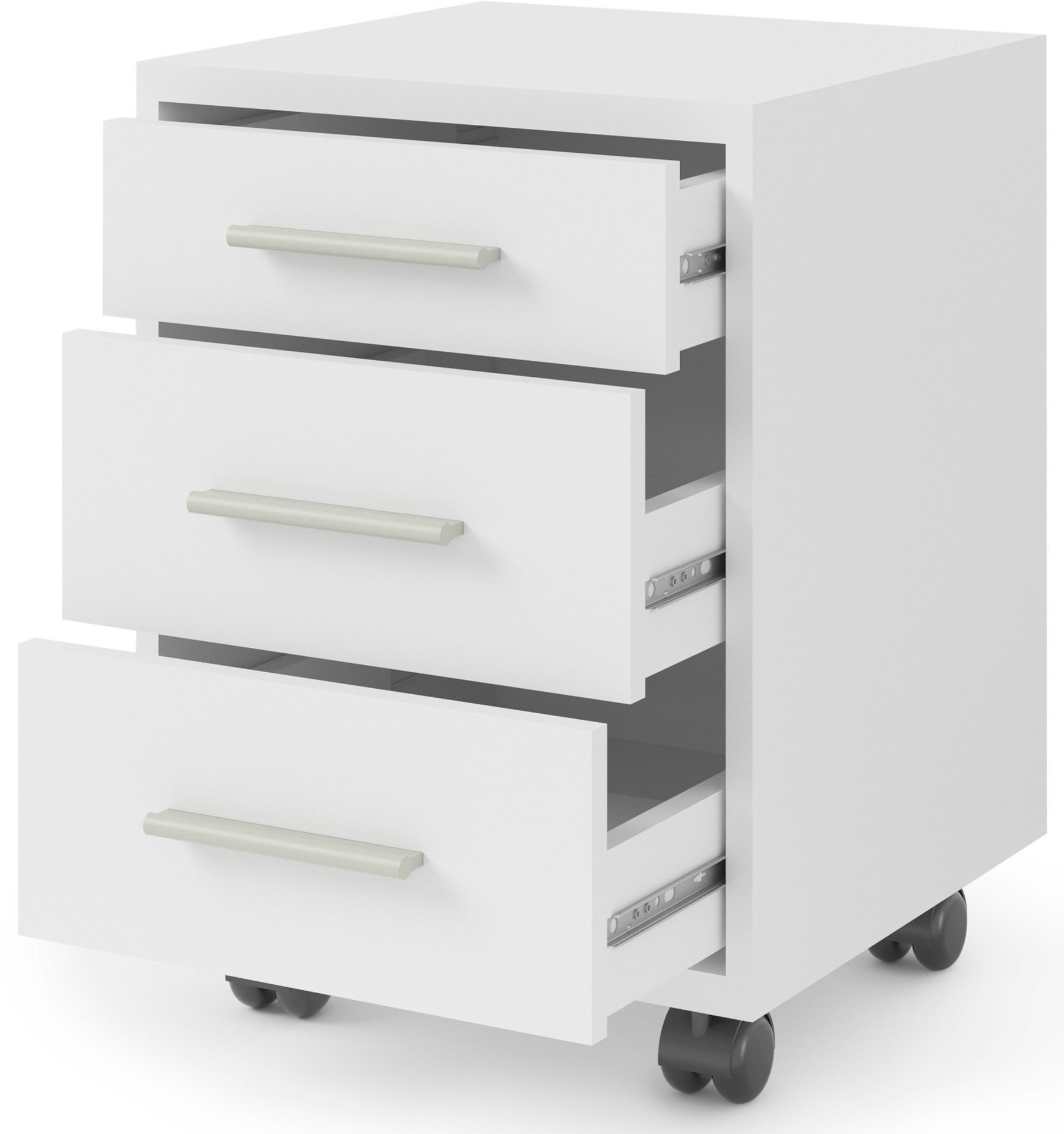 BEGA OFFICE Rollcontainer »Büro-Rollcontainer mit Schubladen, Rollcontainer Rollbar«