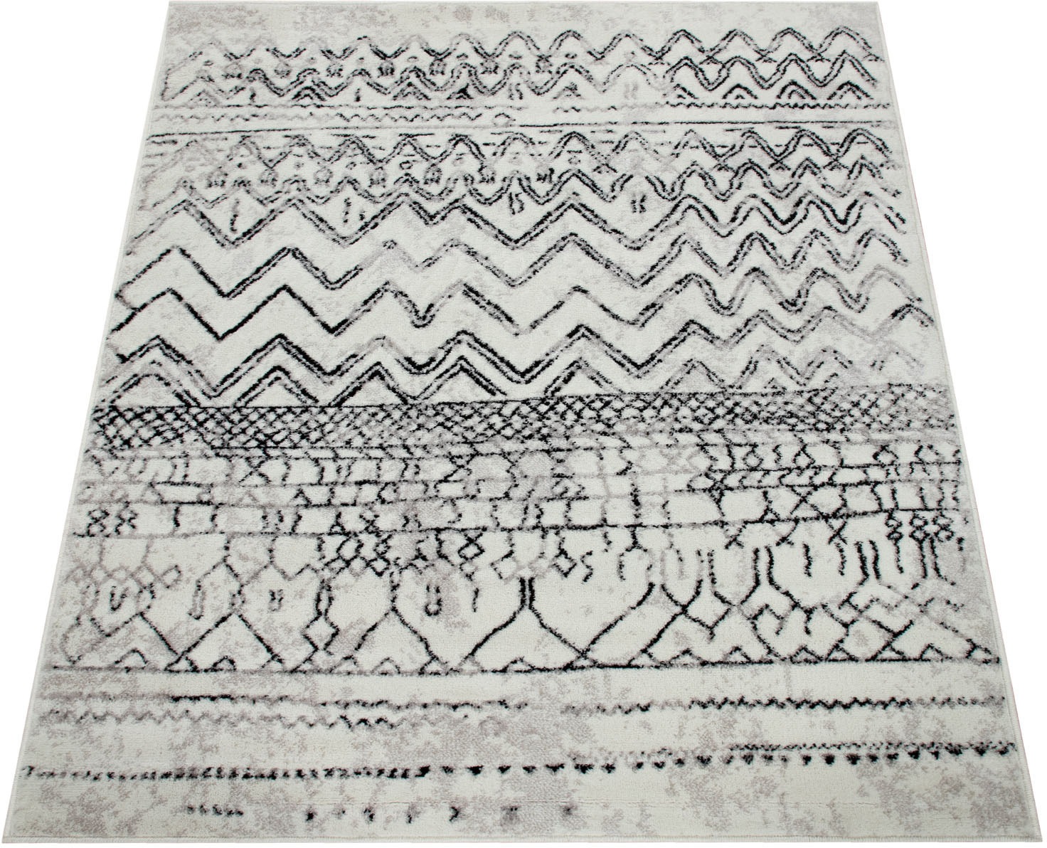 Image of Paco Home Teppich »Tara 219«, rechteckig, 8 mm Höhe, Vintage Design, Wohnzimmer bei Ackermann Versand Schweiz