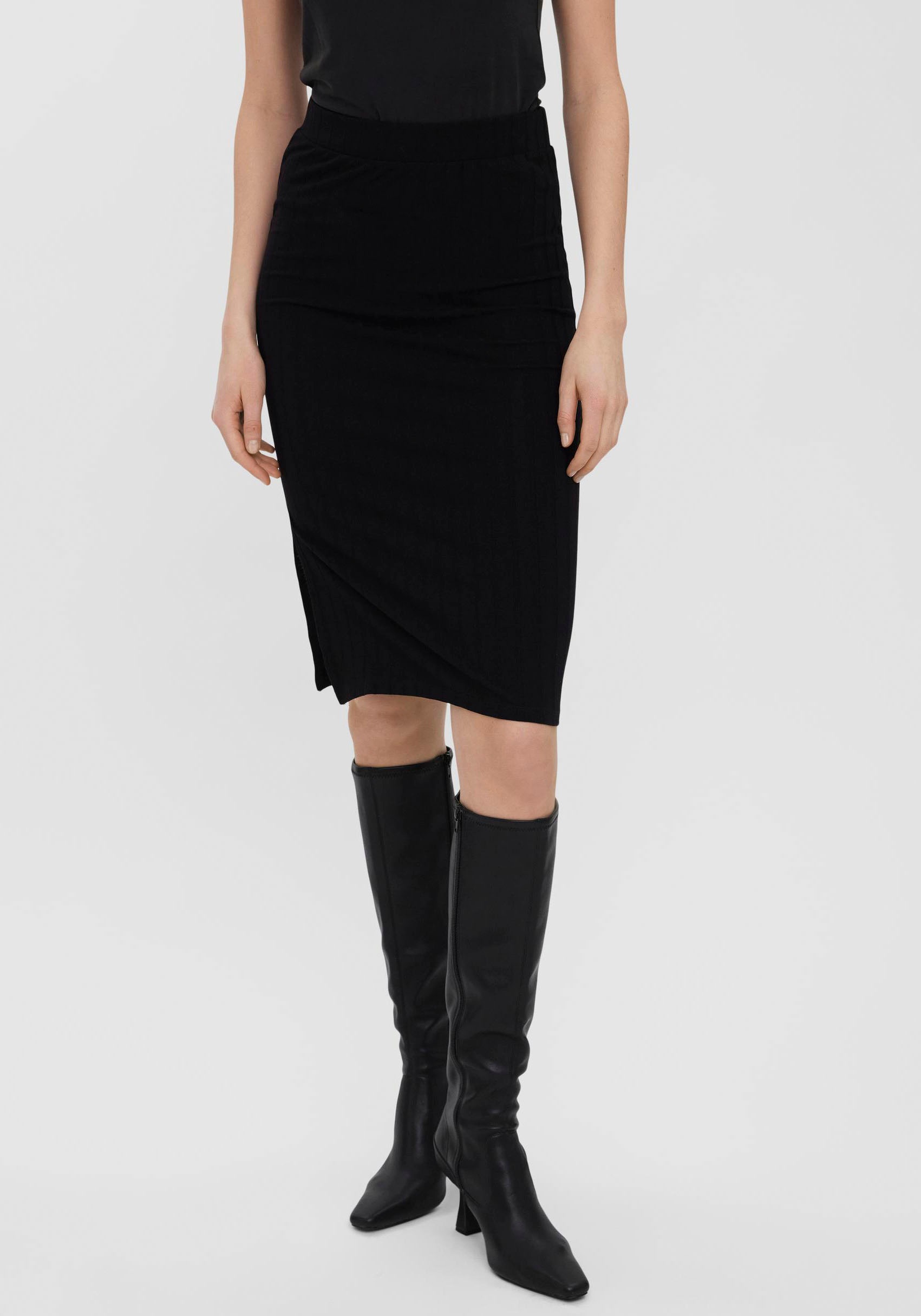 Image of Vero Moda Jerseyrock »VMAGGI RIB PENCIL SKIRT« bei Ackermann Versand Schweiz
