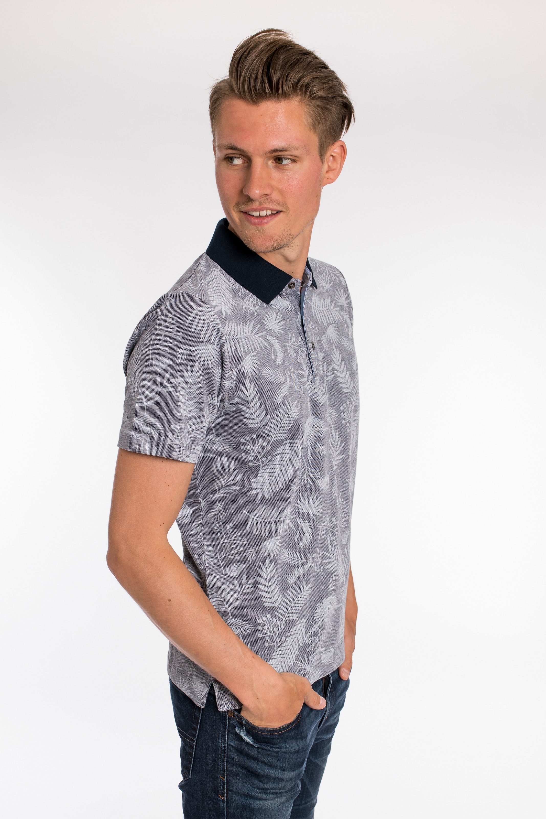 DEPROC Active Poloshirt »HEDLEY MEN«, auch in Grossen Grössen erhältlich