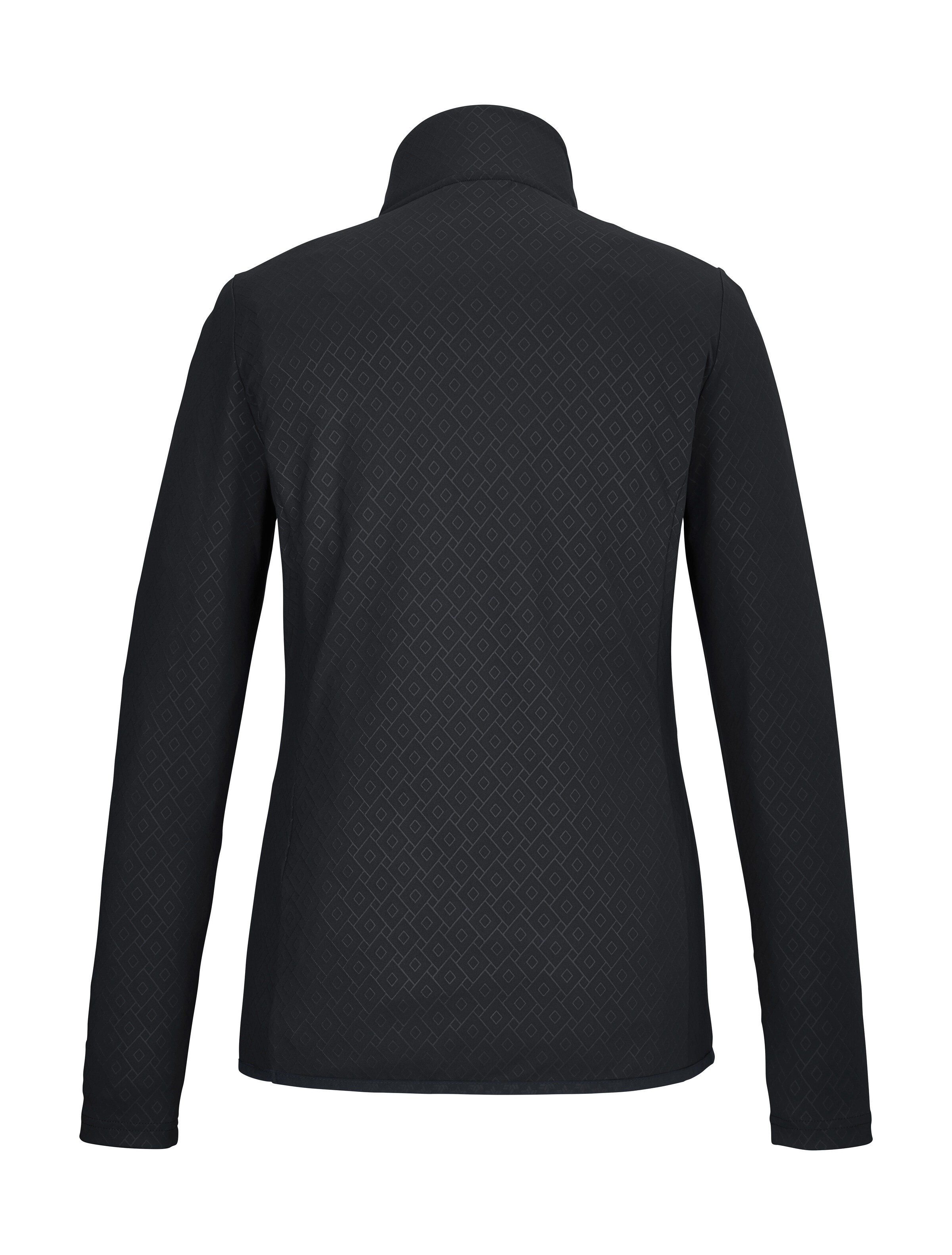 Killtec Langarmshirt »KSW 321 WMN LS SHRT«, Elastisches Damen Powerstretchshirt mit Stehkragen und Kinnschutz