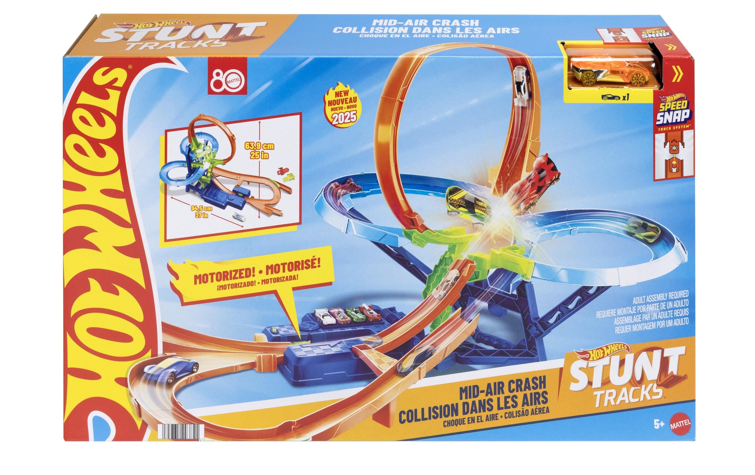 Hot Wheels Spielzeug-Auto »Unendliche Crash-Action«
