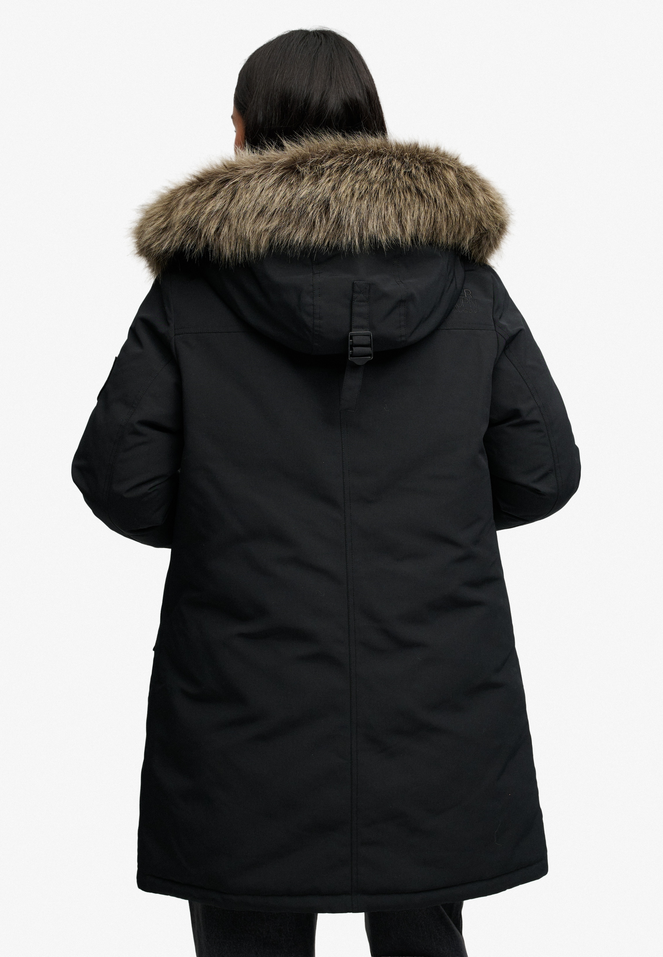 Superdry Parka »HOODED EVEREST PARKA JACKET« avec capuche Kunstfaser, relaxed fit