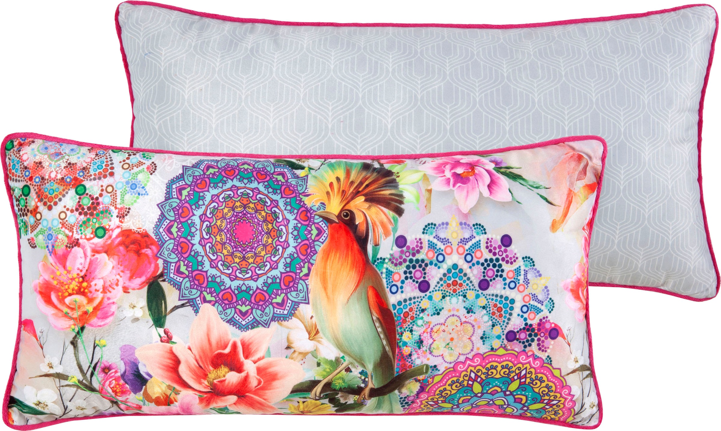 Image of hip Dekokissen »Bindi«, (1 St., 1 30x60 cm Dekokissen - Mit biese), Mandala bei Ackermann Versand Schweiz