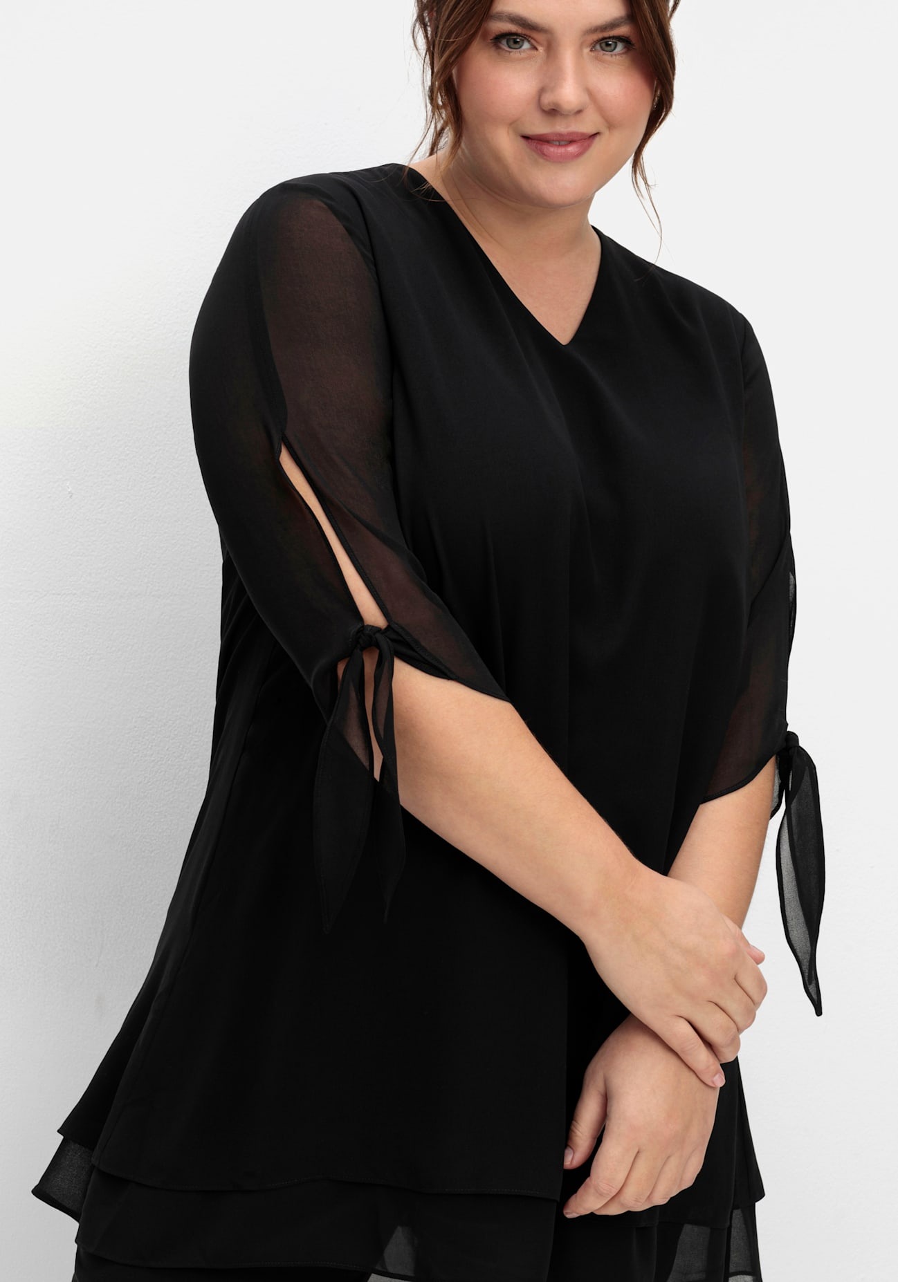Sheego Chiffonbluse