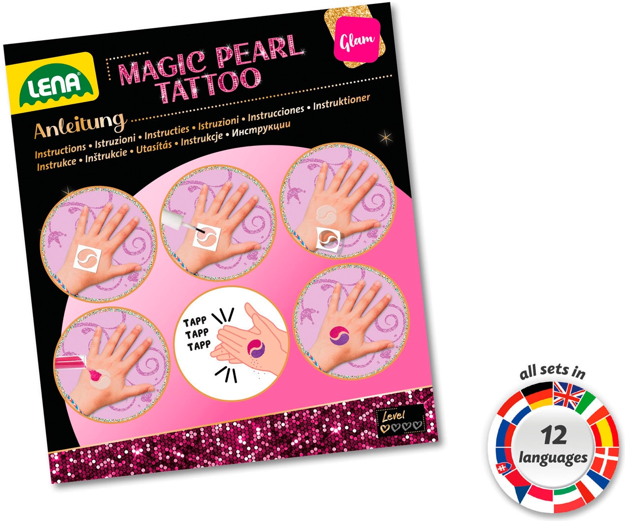 Lena® Set créatif »Magic Pearl Tattoo«