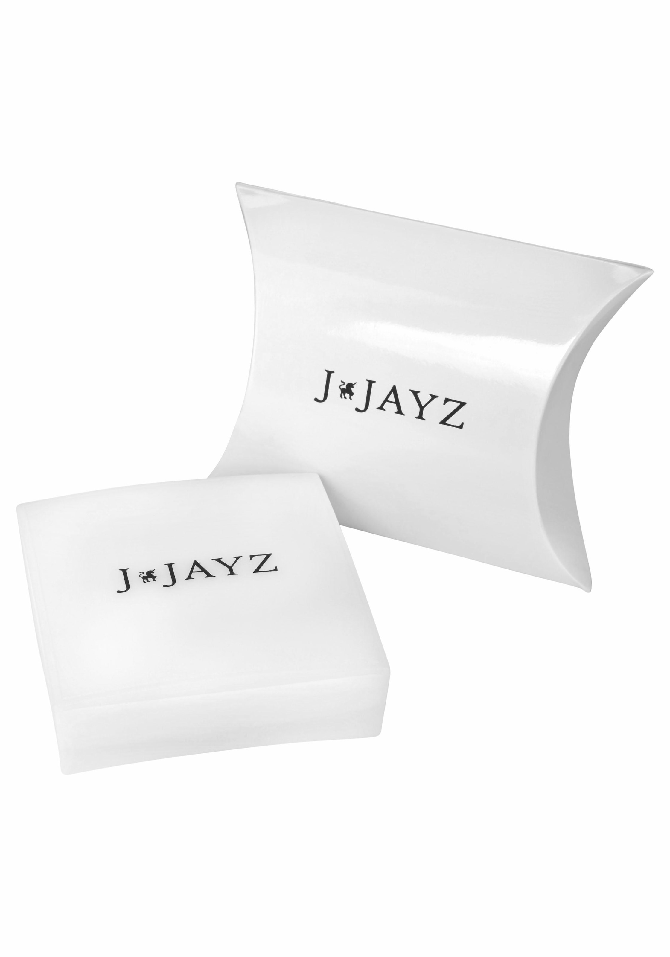 J.Jayz Paar Ohrstecker »Glamouröses Design«, mit grossen funkelnden Glassteinen