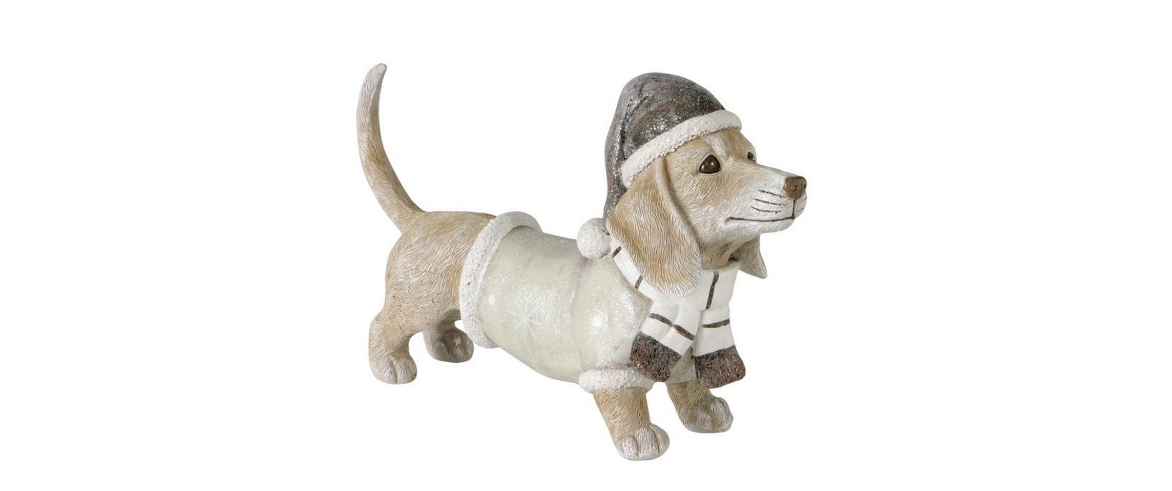 Image of BOLTZE Weihnachtsfigur "Dekofigur Hund Chesty"