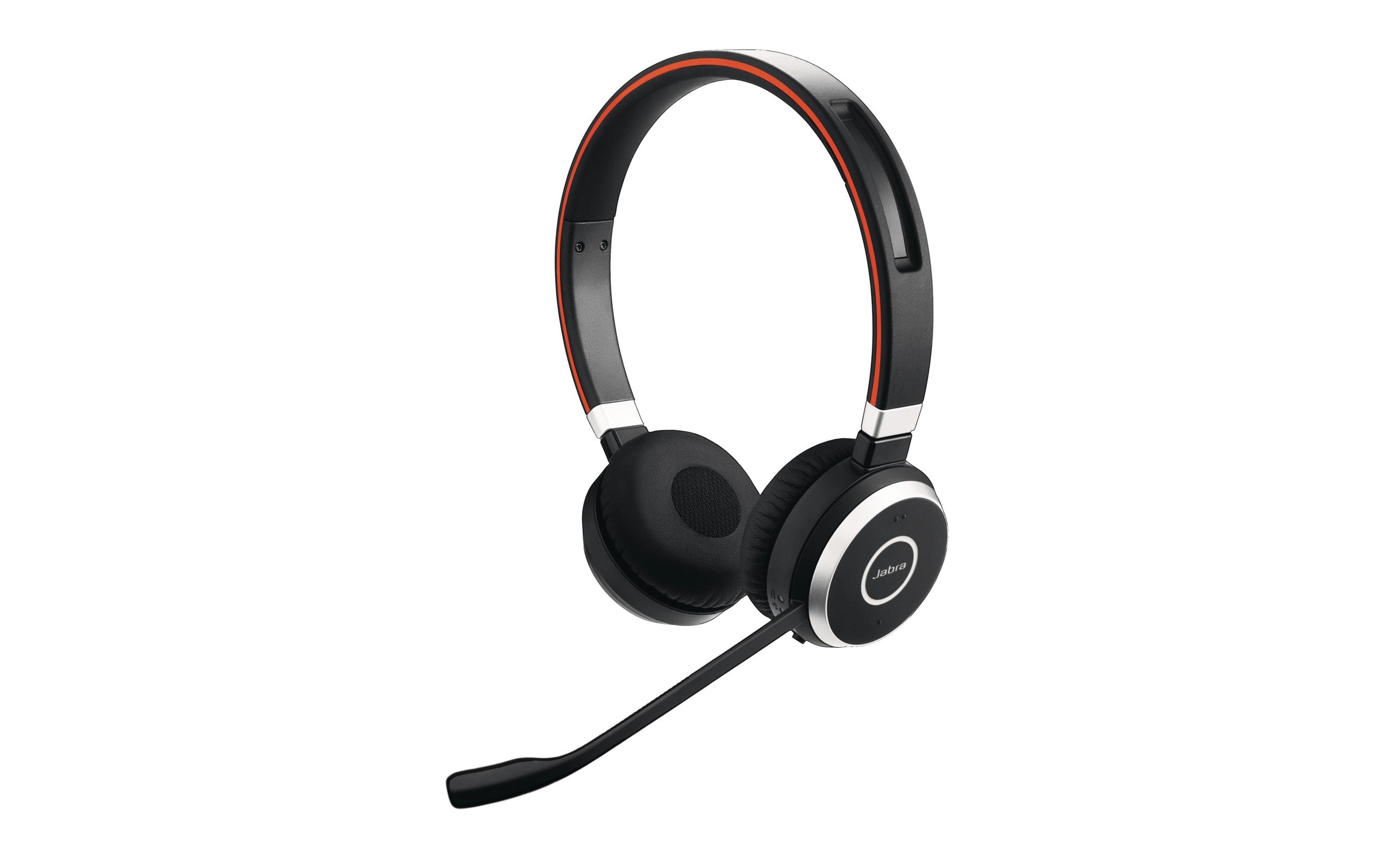 Jabra Headset »Evolve 65SE Duo MS«, Noise-Cancelling