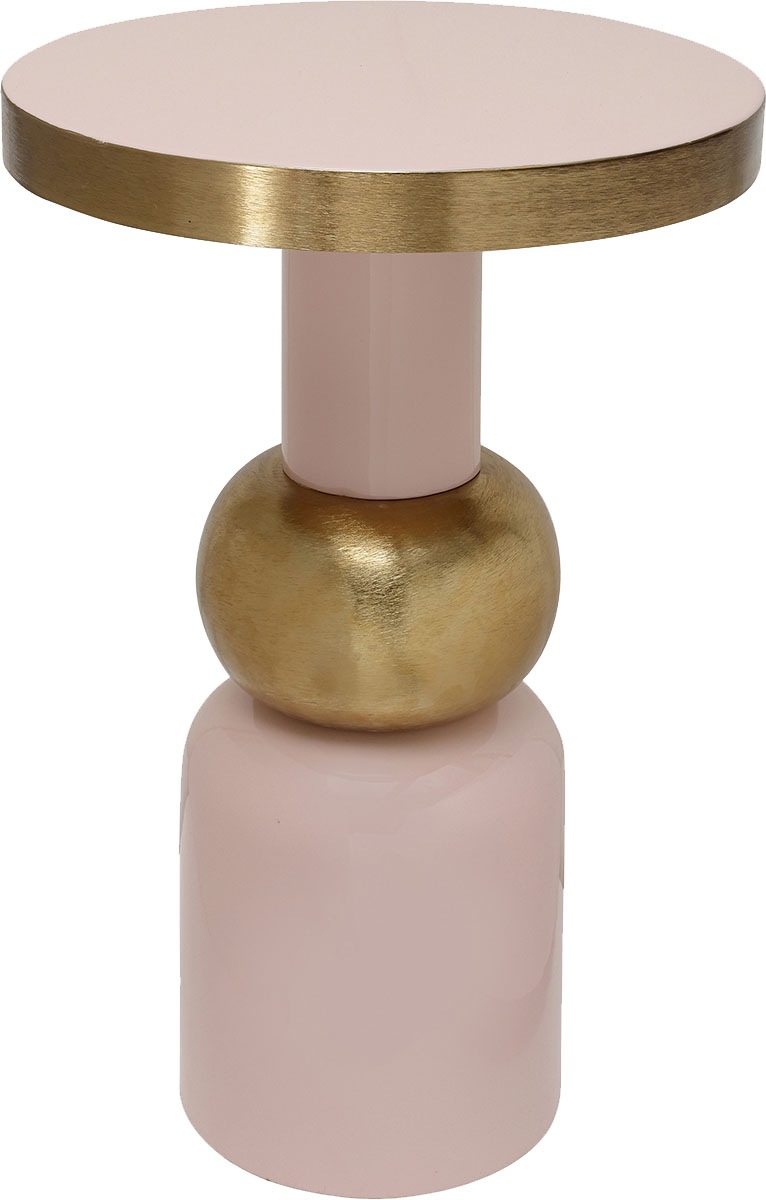 Kayoom Beistelltisch »Art Deco 2125, Beistelltisch aus Eisen, dekoratives Design«, (1 St.), Handarbeit, lackierter Tisch mit Metalleffekten, dekorativ