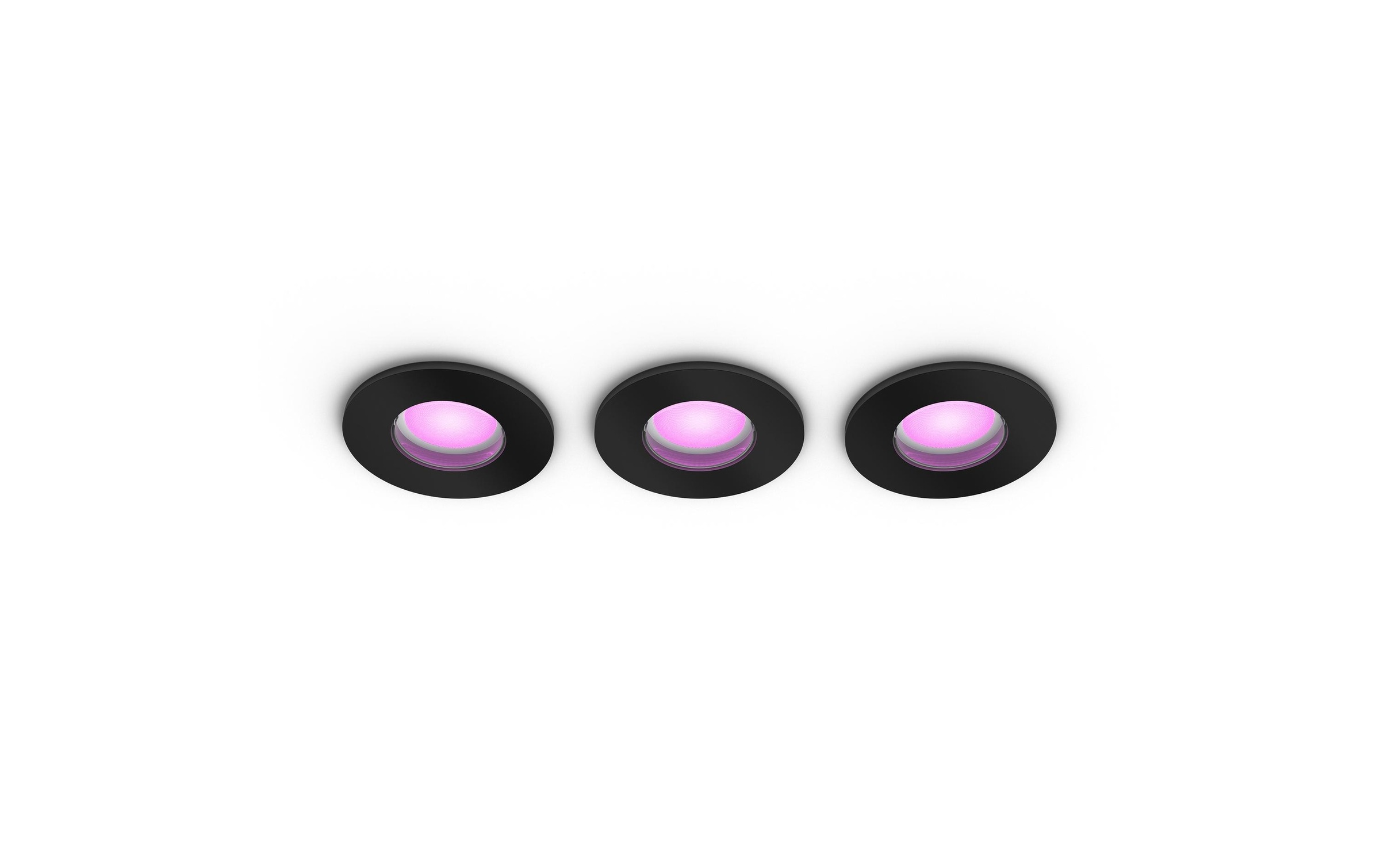 Image of Philips Hue LED Deckenleuchte "Xamento 3er-Pack" GU10 Farbwechsler