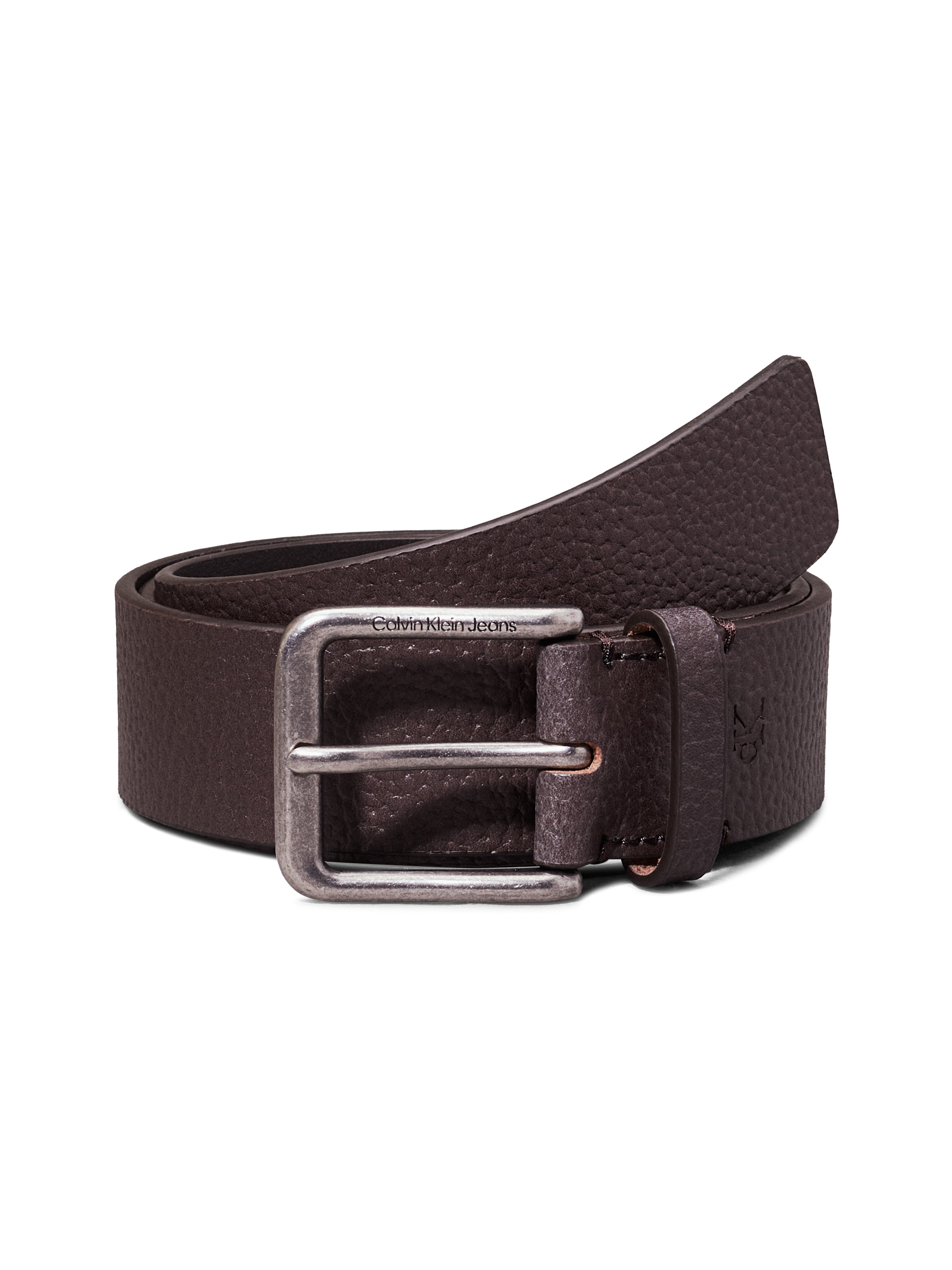 Calvin Klein Jeans Ledergürtel »CLASSIC CASUAL BELT 35MM«, Logoprägung, Einfachdornschliesse