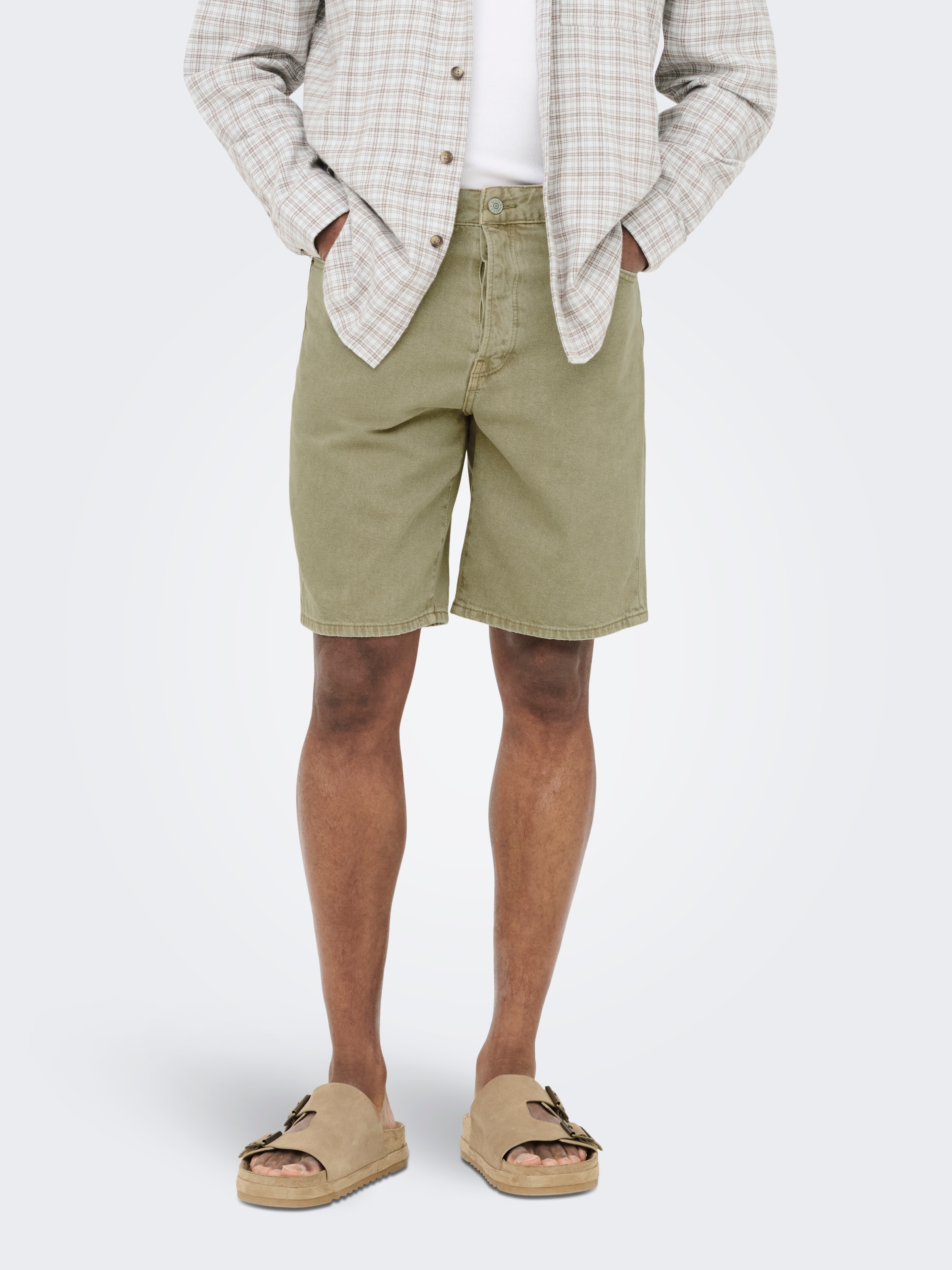 Image of ONLY & SONS Shorts "ONSEDGE SAND 7981 TAI DNM SHORTS NOOS"