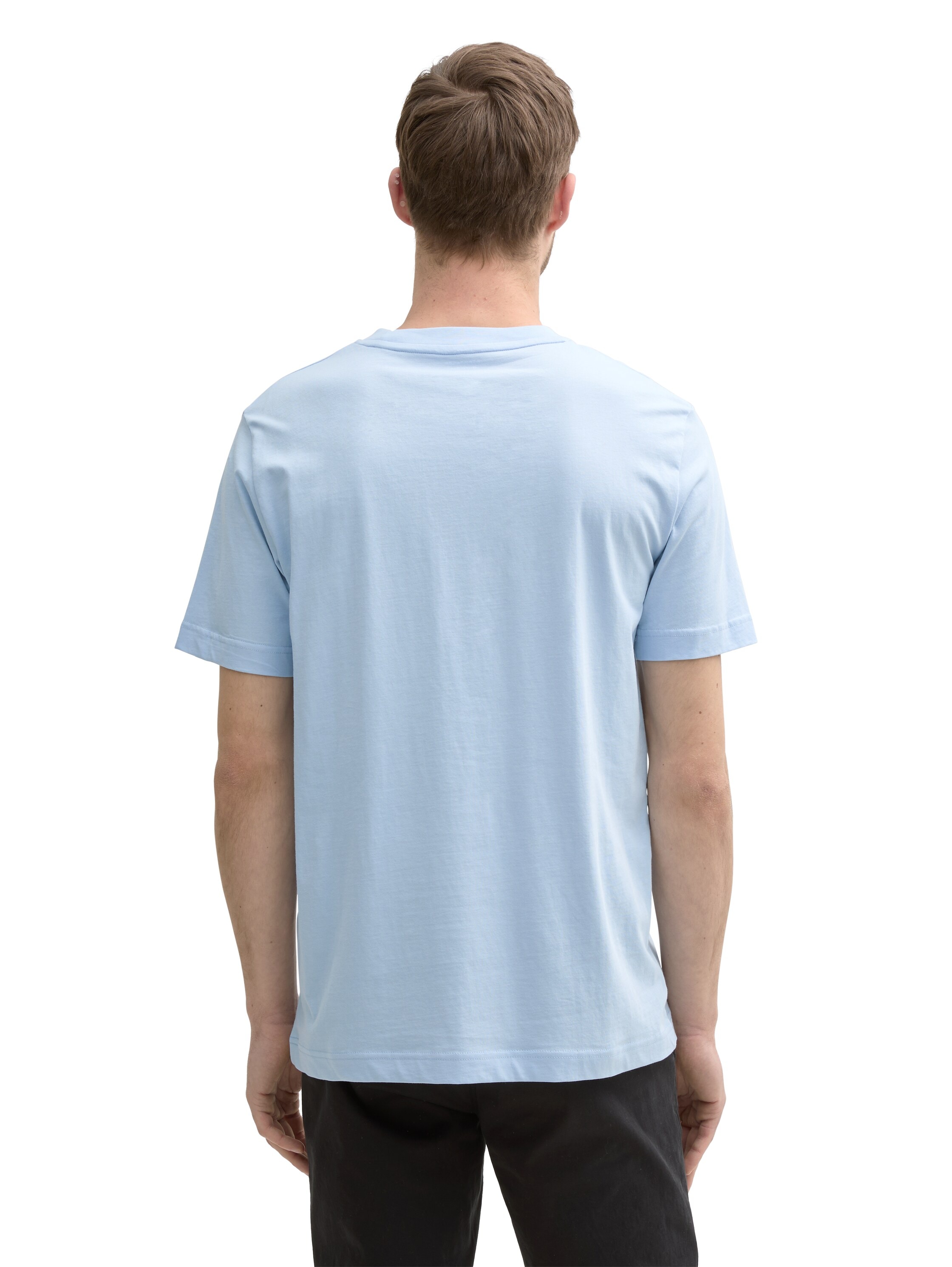 TOM TAILOR Print-Shirt, (2 tlg.), mit Logo-Print
