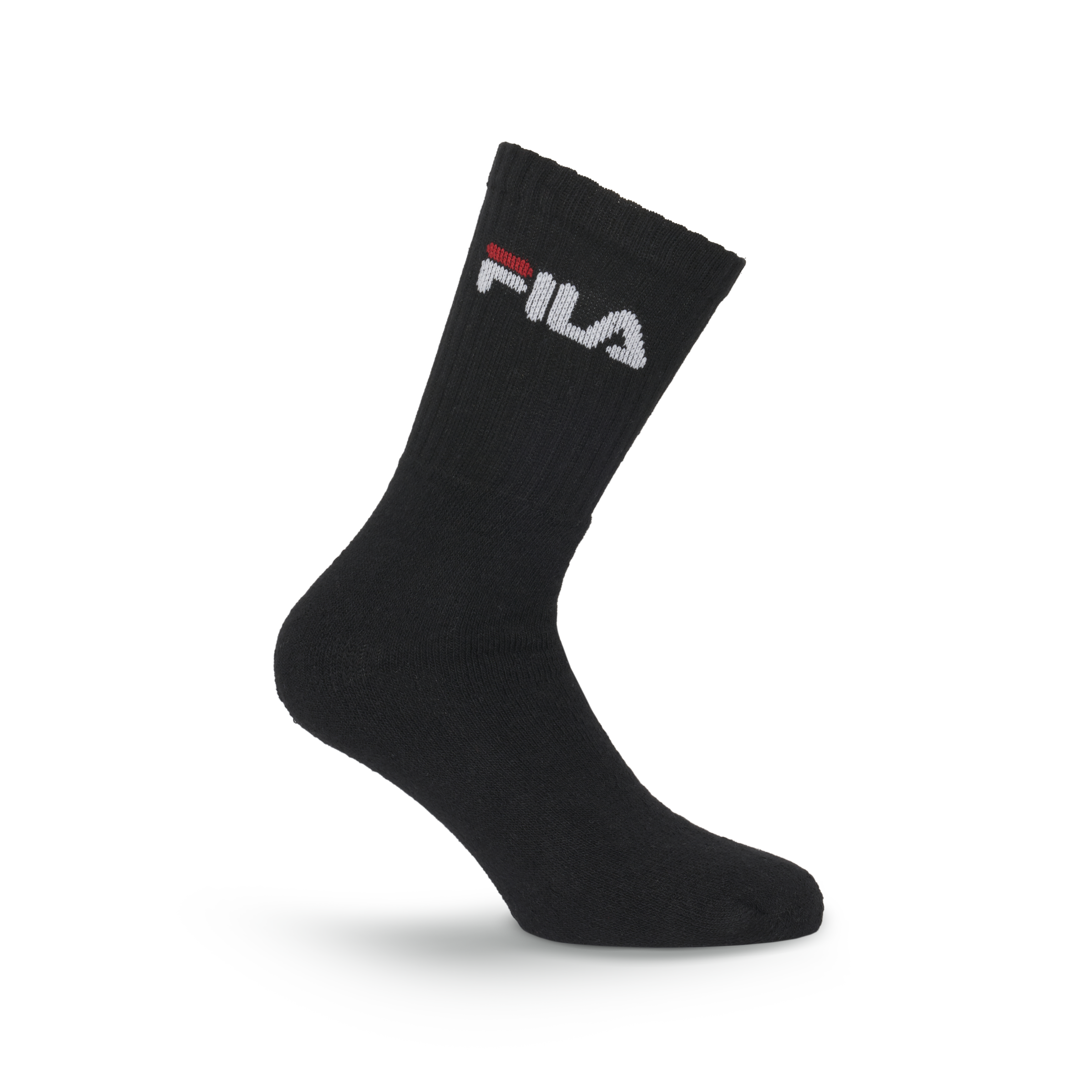 Fila Tennissocken »UNISEX CREW TENNIS FULL TERRY SOCKS« 6 Paar, 6 Paar tlg. Sportsocken, flache Zehennaht