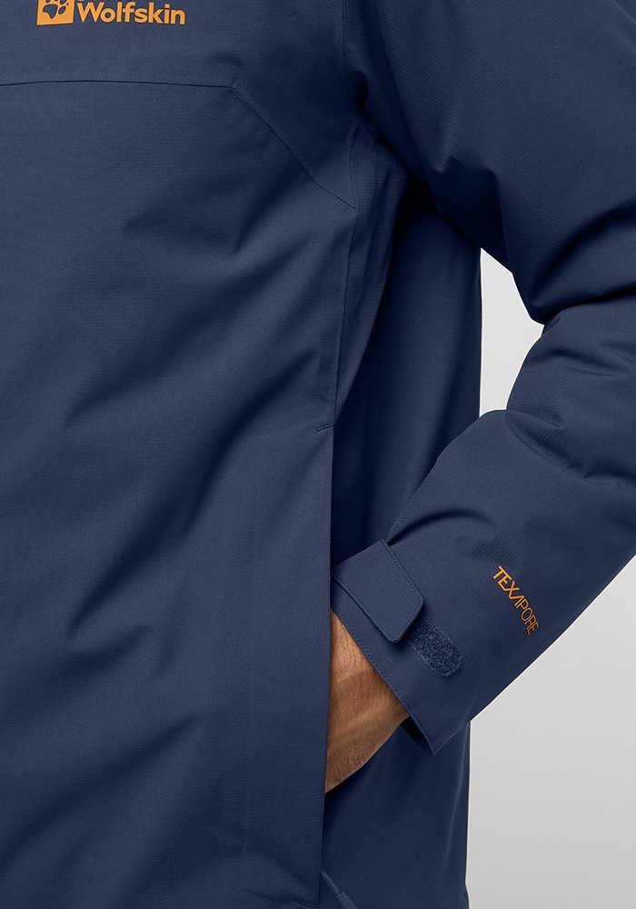 Jack Wolfskin Outdoorjacke »WISPER INS JKT M«, mit Kapuze
