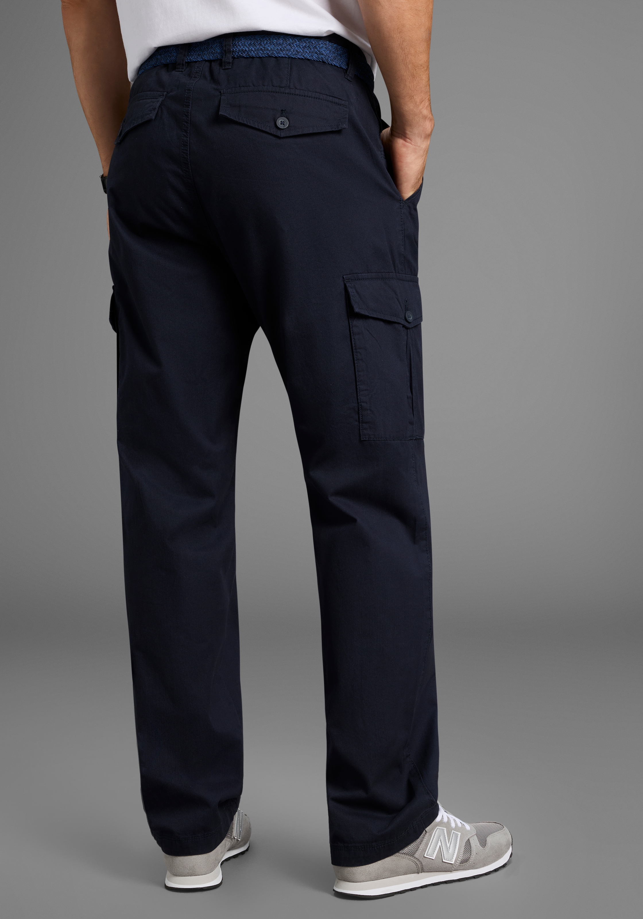Man's World Pantalon cargo »Cargohose Grosse Grössen inkl. Gürtel«  passt jeder Grossen Grösse! inkl. Gürtel