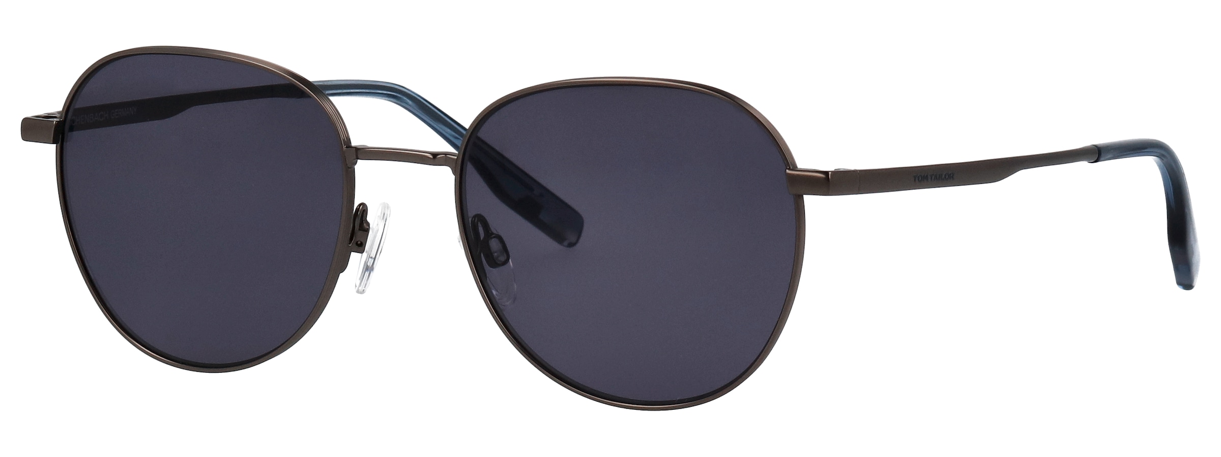 Image of TOM TAILOR Sonnenbrille "Modell 675001" Form Panto, Logoschriftzug auf Bügel, Metallfassung