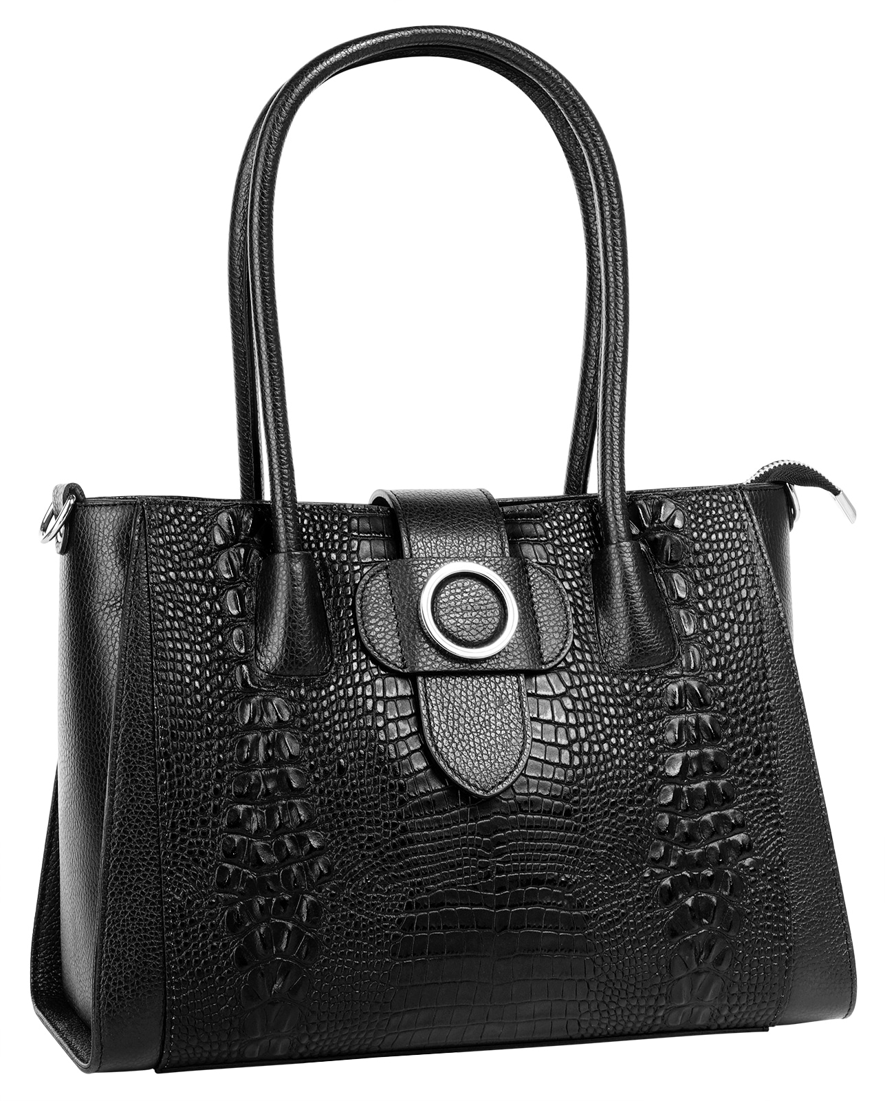 Cluty Shopper, echt Leder, Made in Italy