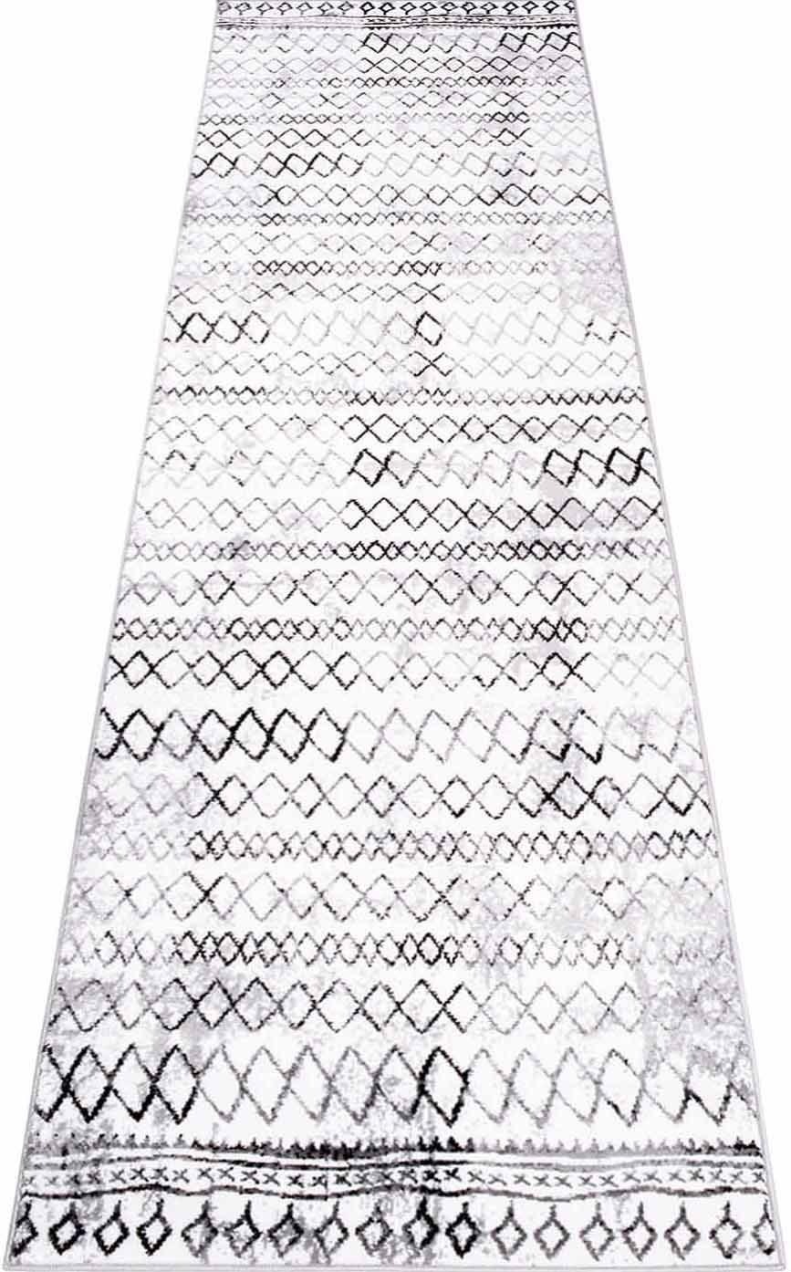 Image of Carpet City Läufer »Timeless 7547«, rechteckig, 6 mm Höhe, Kurzflor, Modern, Zickzack-Muster, ideal für Wohnzimmer & Schlafzimmer bei Ackermann Versand Schweiz