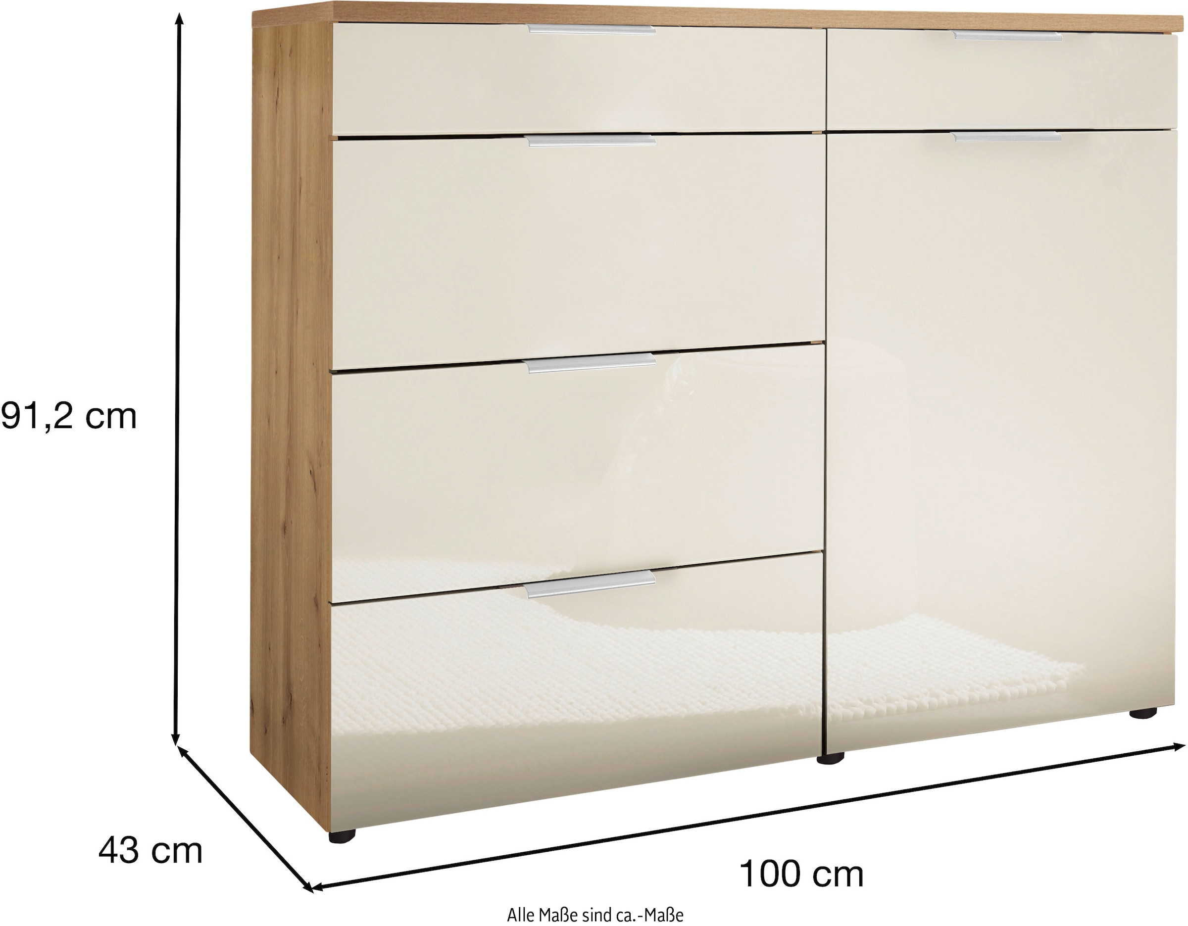 WIEMANN Kombikommode »Como« vormontiert