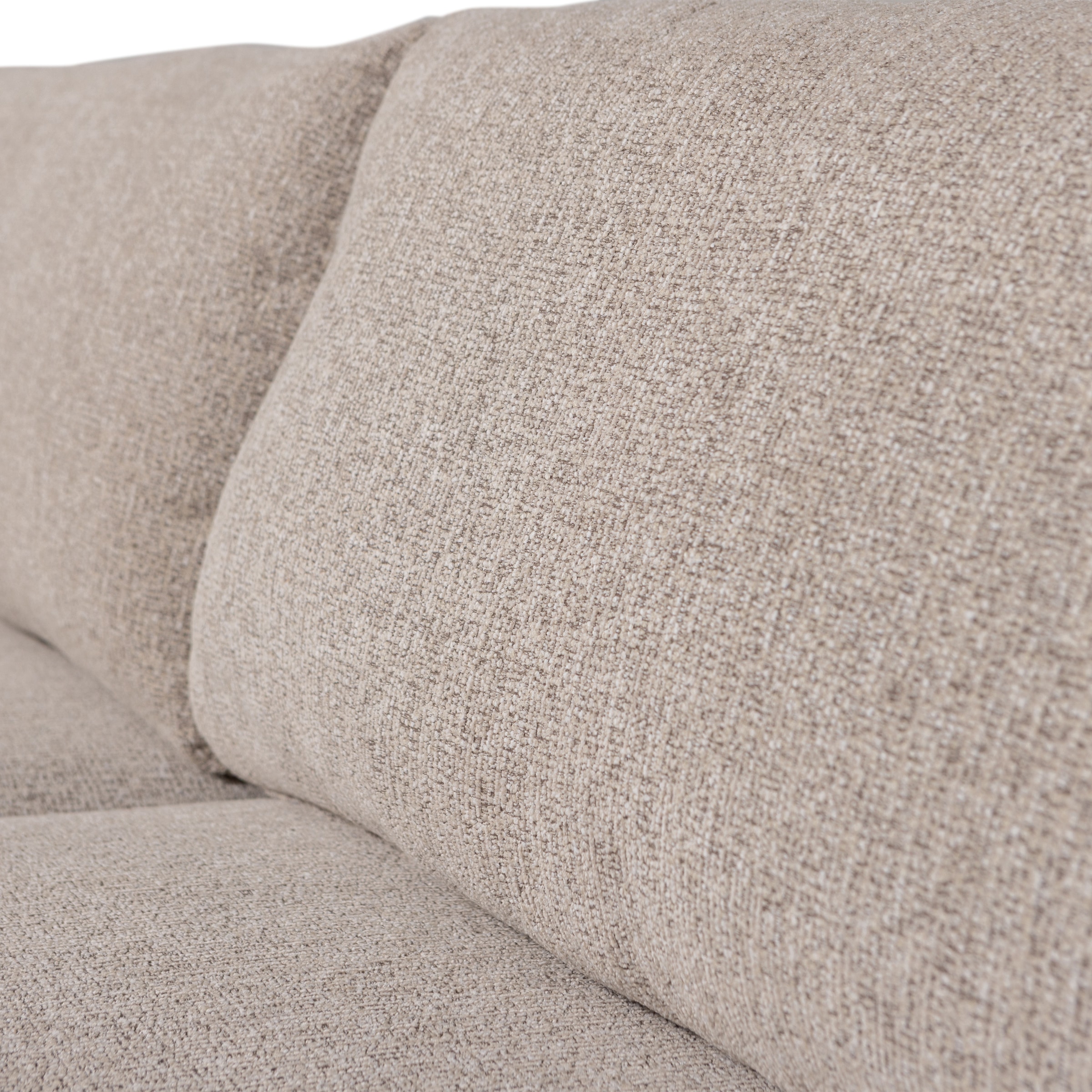 WOOOD Schlafsofa »Night & Day Melange-Webstoff mit Schlaffunktion, H85 x B239 x T107 cm« Schlafbreite 190 cm, Sehr hohe Verschleissfestigkeit, Pfleiglicht
