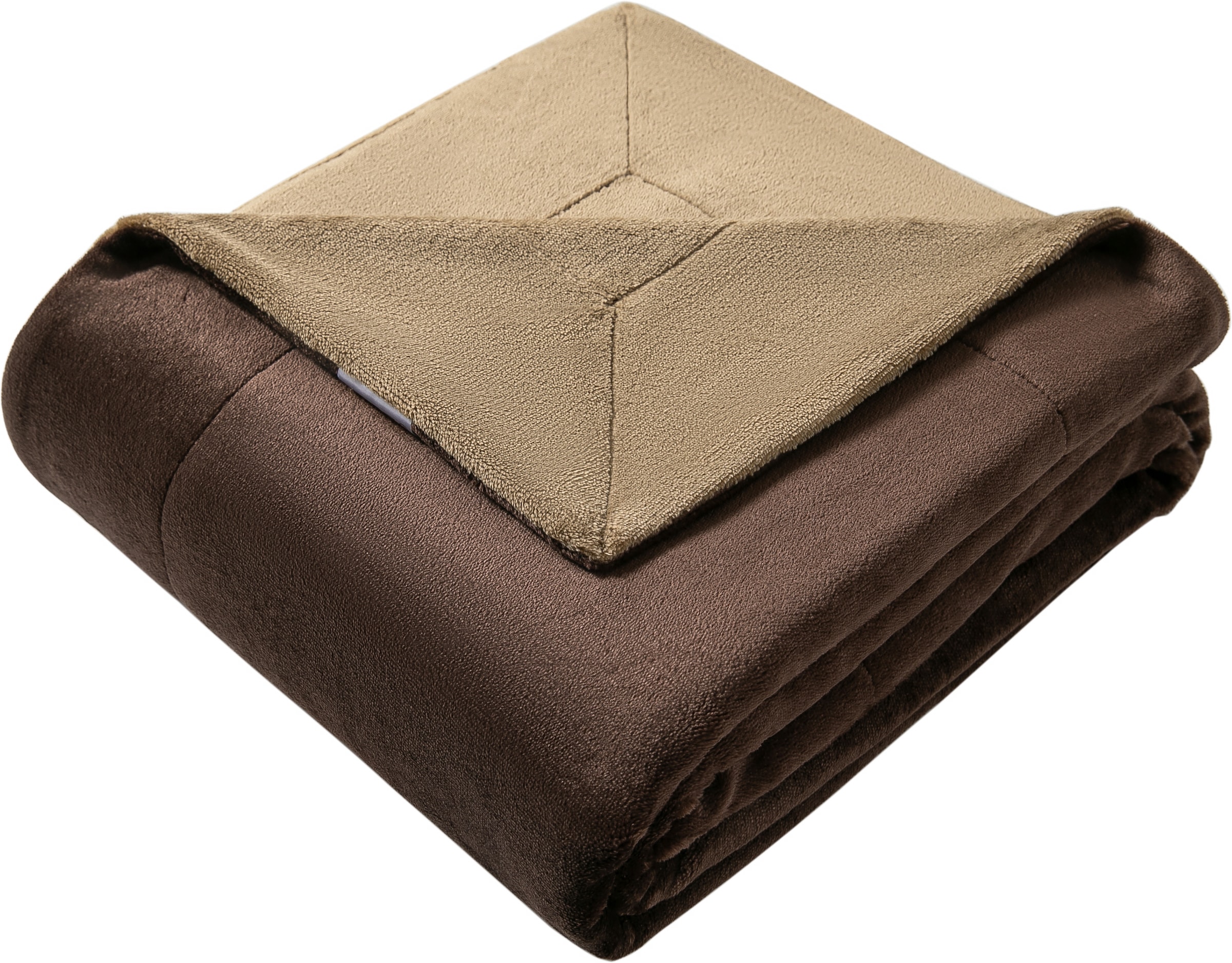 GOODproduct Wohndecke »Tobbin« doppelseitige Wohndecke aus Flannel, verschiedene Grössen, zweifarbig