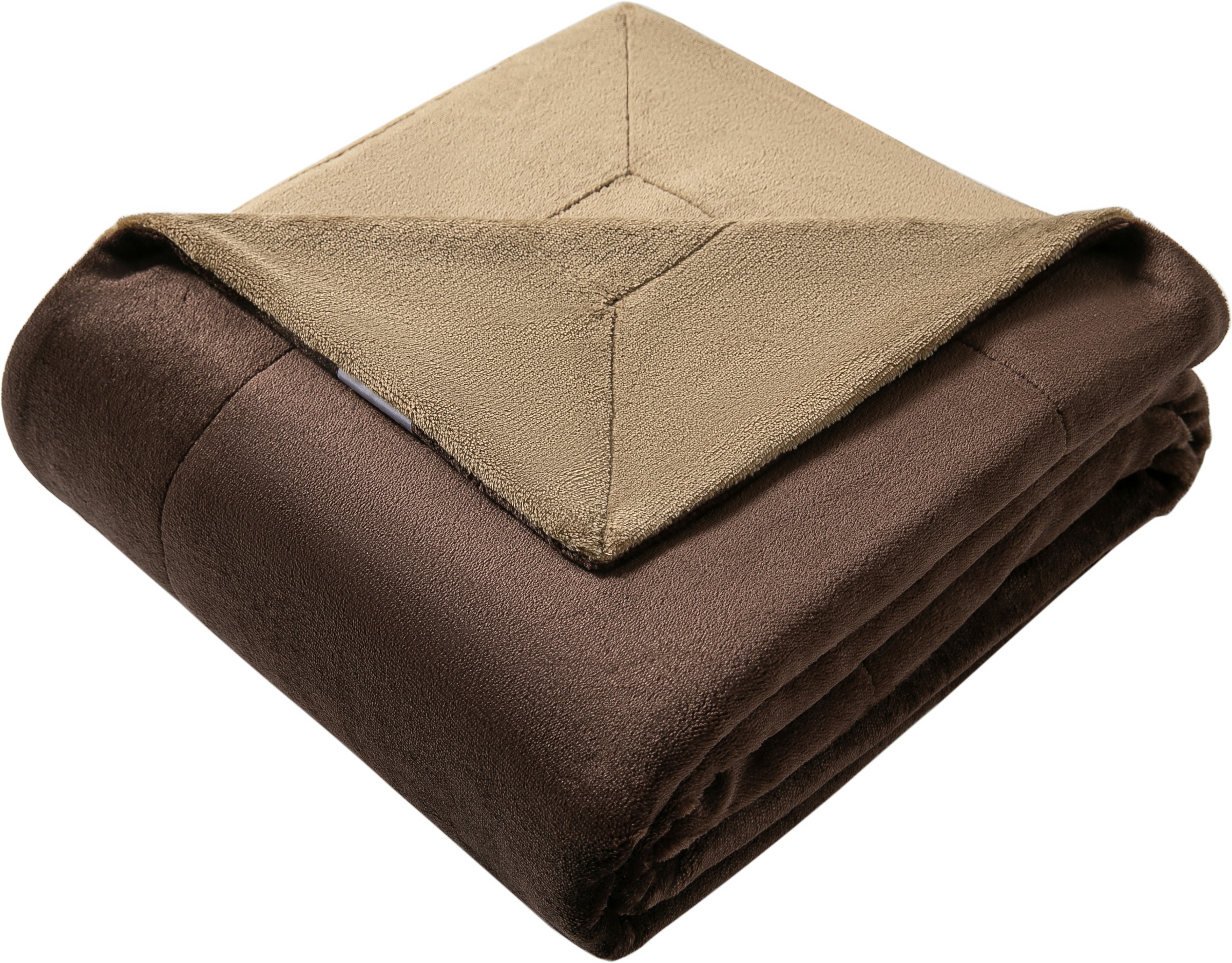 Image of GOODproduct Wohndecke "Tobbin, zweifarbig, kuschelweiche Tagesdecke" doppelseitige Wohndecke aus Flannel, verschiedene Grössen, zweifarbig