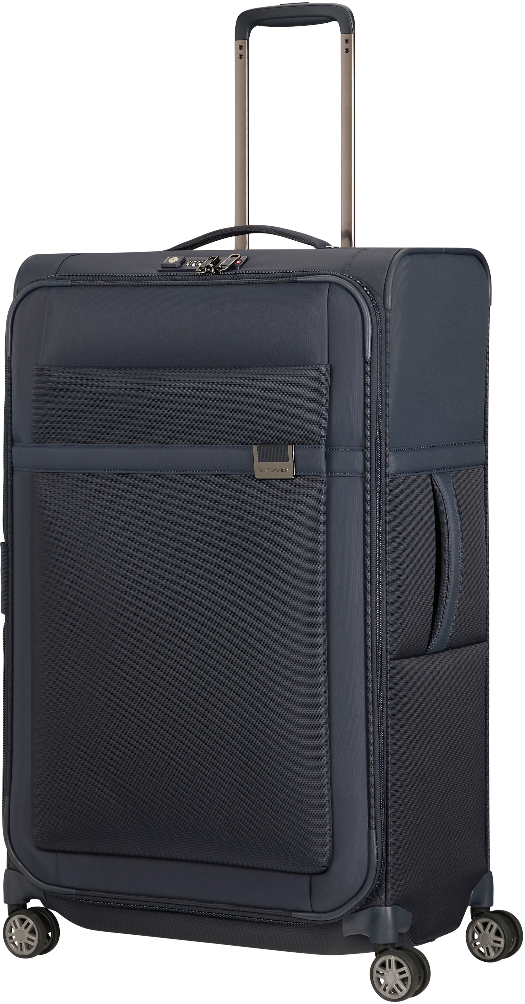 Samsonite Weichgepäck-Trolley »AIREA, verschiedene Grössen und Farben«, 4 Rollen, Weichschalen-Koffer Reisekoffer mit Volumenerweiterung bei M/L