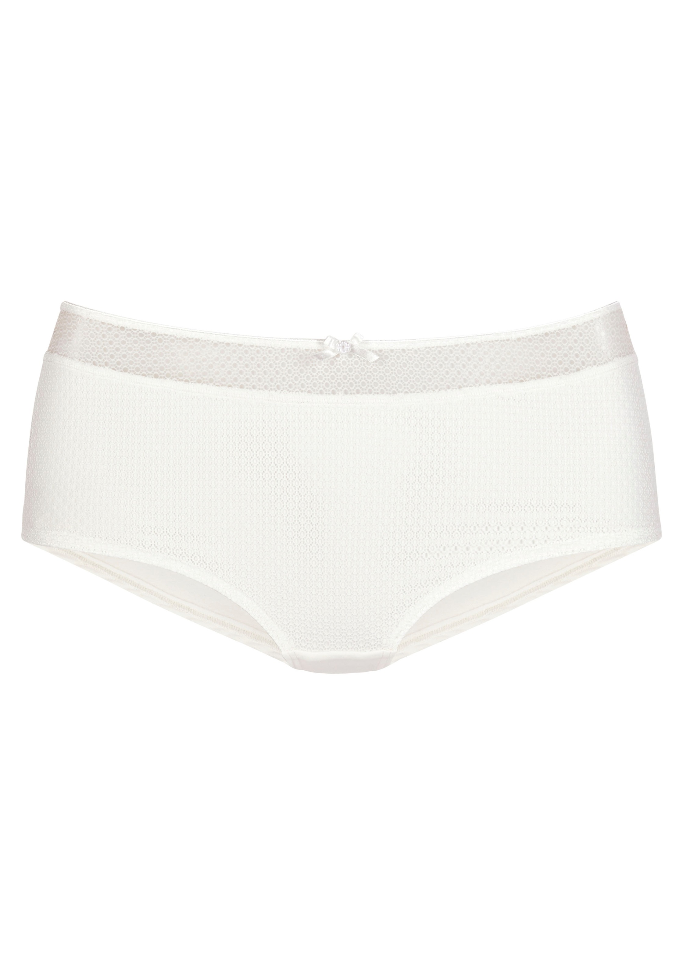 Nuance Panty mit feiner Zierschleife und Schmuckaccessoire