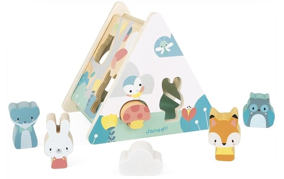 Image of Janod Stapelspielzeug »Sortier- und Steckspiel« bei Ackermann Versand Schweiz
