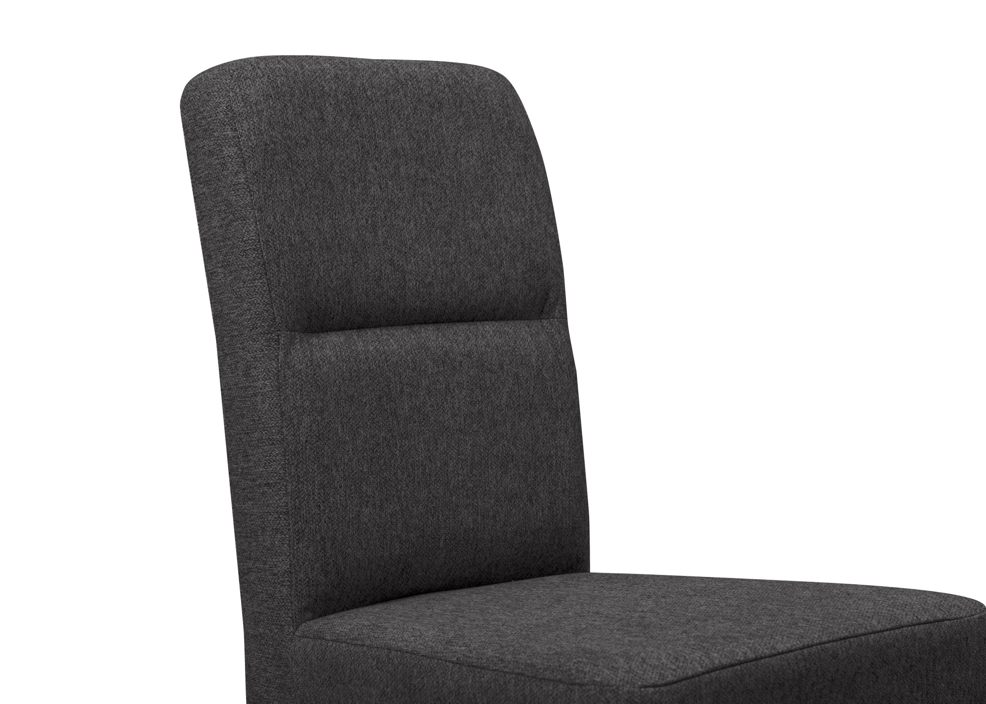 Home affaire 4-Fussstuhl »Nina Küchenstuhl, Polsterstuhl«, (Set), 2 St., Microfaser, Gestell Buche Massivholz lackiert