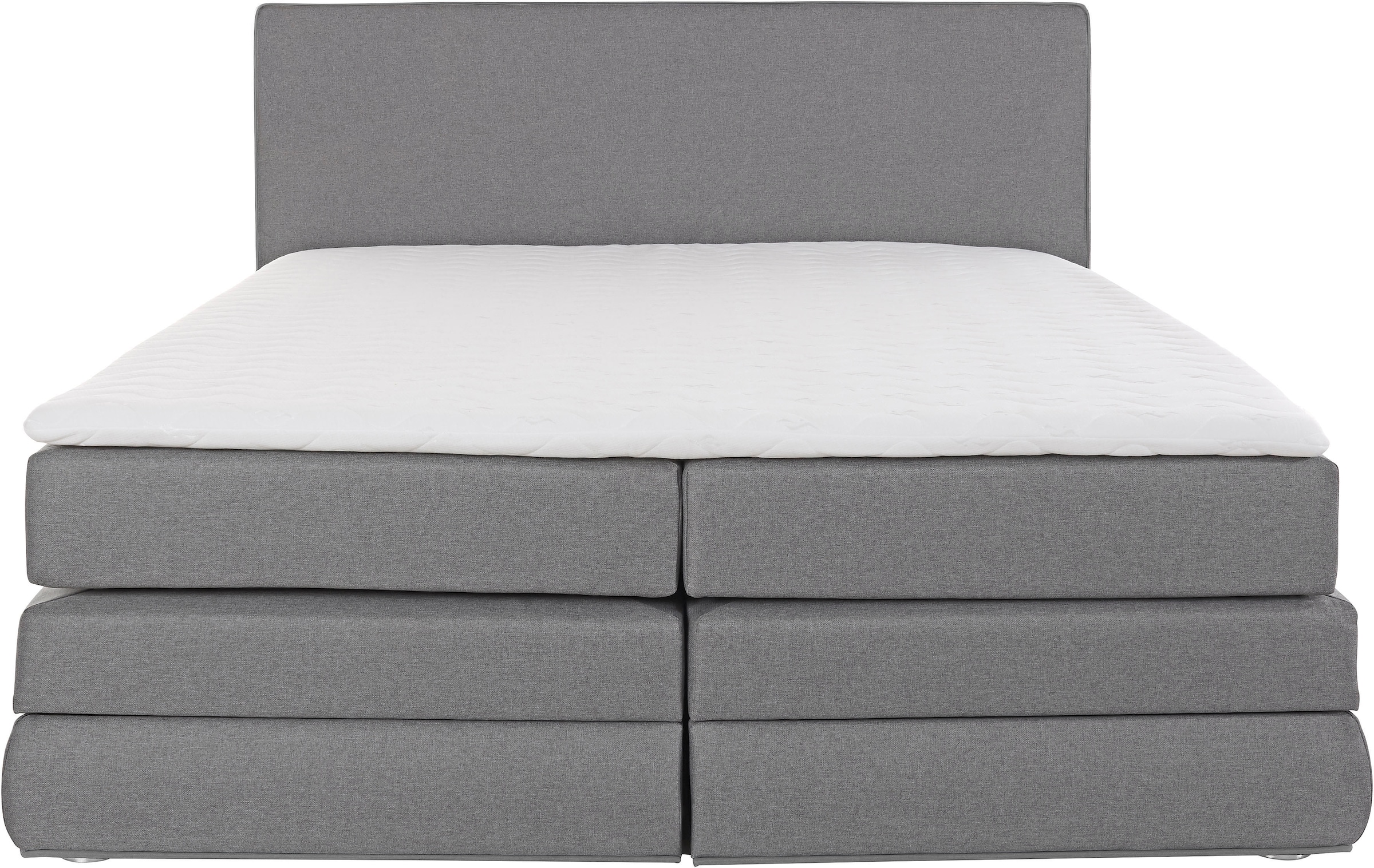 COLLECTION AB Boxspringbett »Ninoni«, inkl. Bettkasten, Topper und wahlweise mit LED-Beleuchtung, Liegefläche 180 x 200 cm