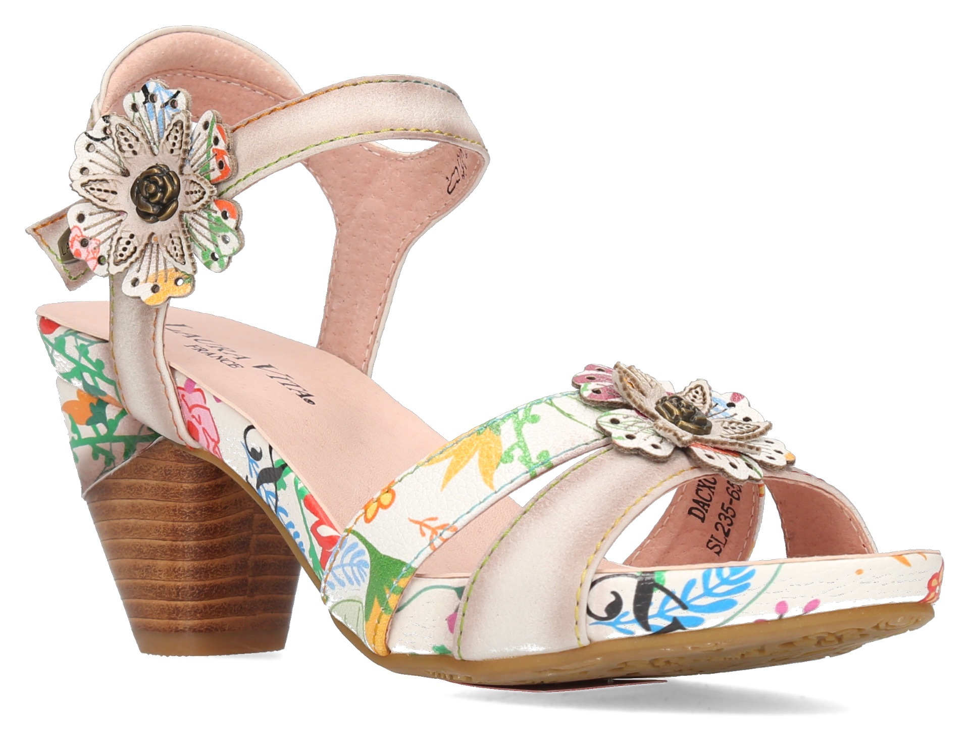 Image of LAURA VITA Sandalette »DAXCO 65«, mit gepolsterter Innensohle bei Ackermann Versand Schweiz