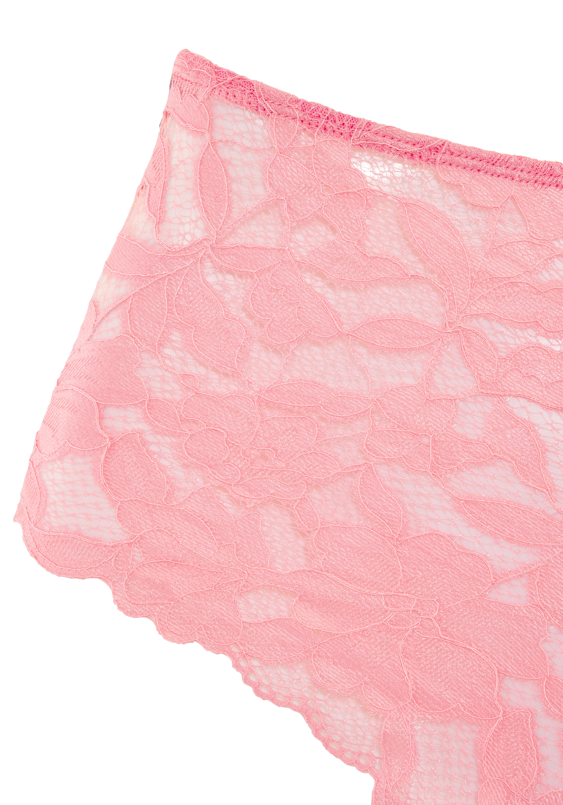 LSCN by LASCANA Slip brésilien 1 cuis en dentelle florale
