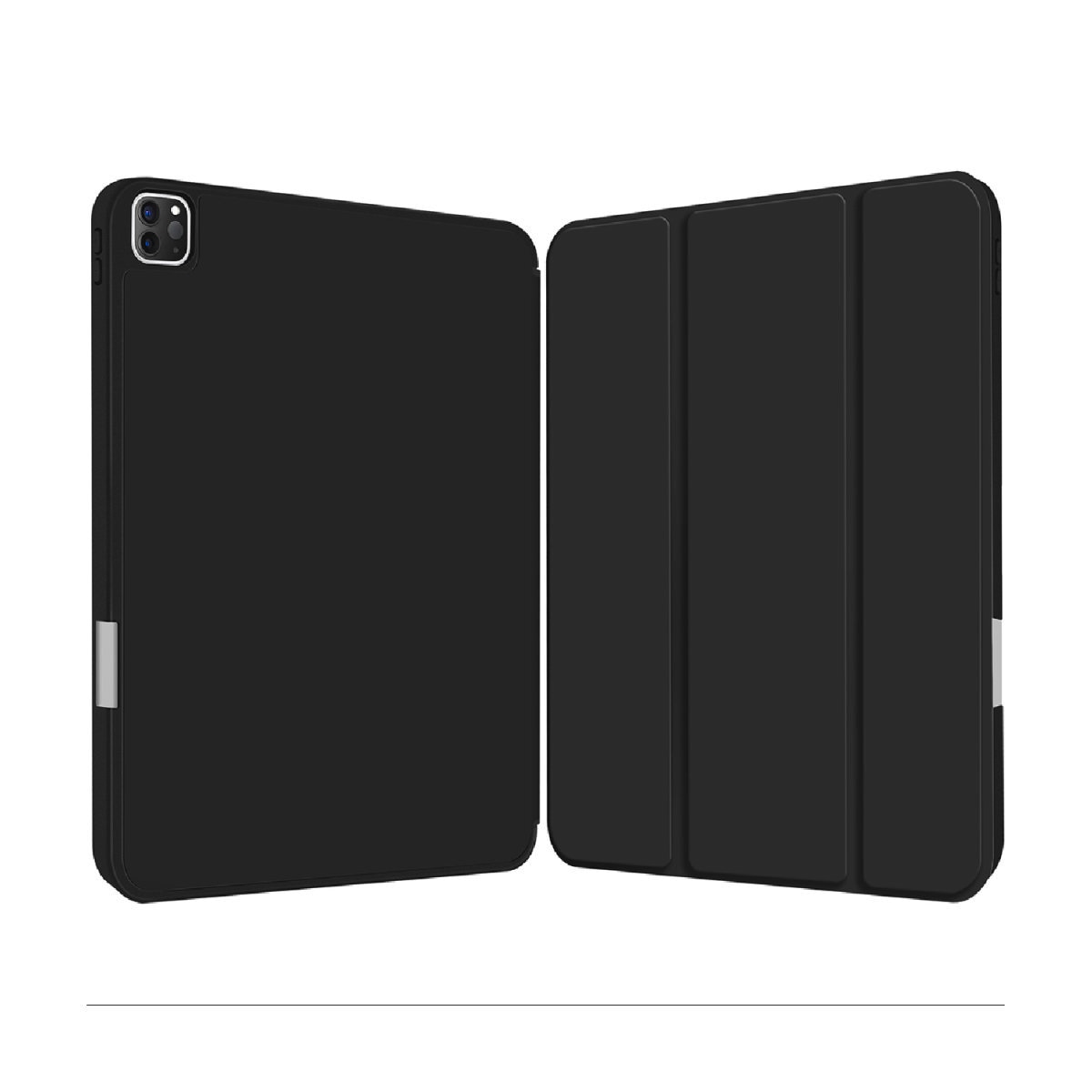 4smarts Tablet-Hülle »Folio Case Basic für Apple iPad Pro 13 (M4, 2024)«, Backcover, Schutzhülle, Handyschutzhülle, Case, Schutzcase, stossfest