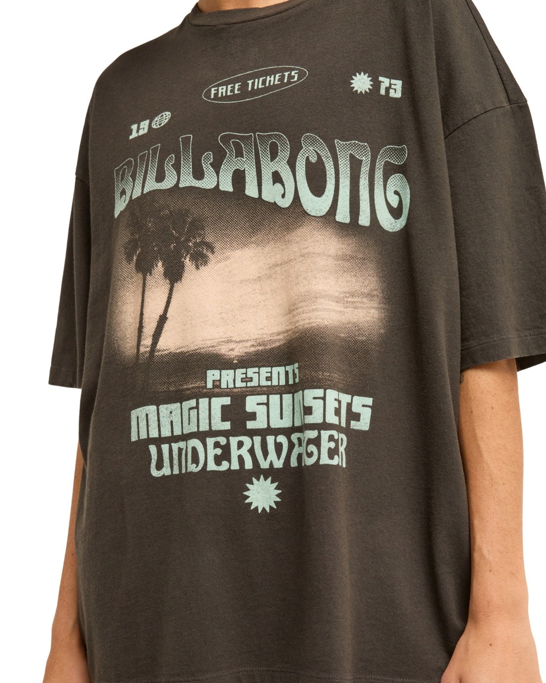 Billabong T-shirt oversize »Take A Tour«